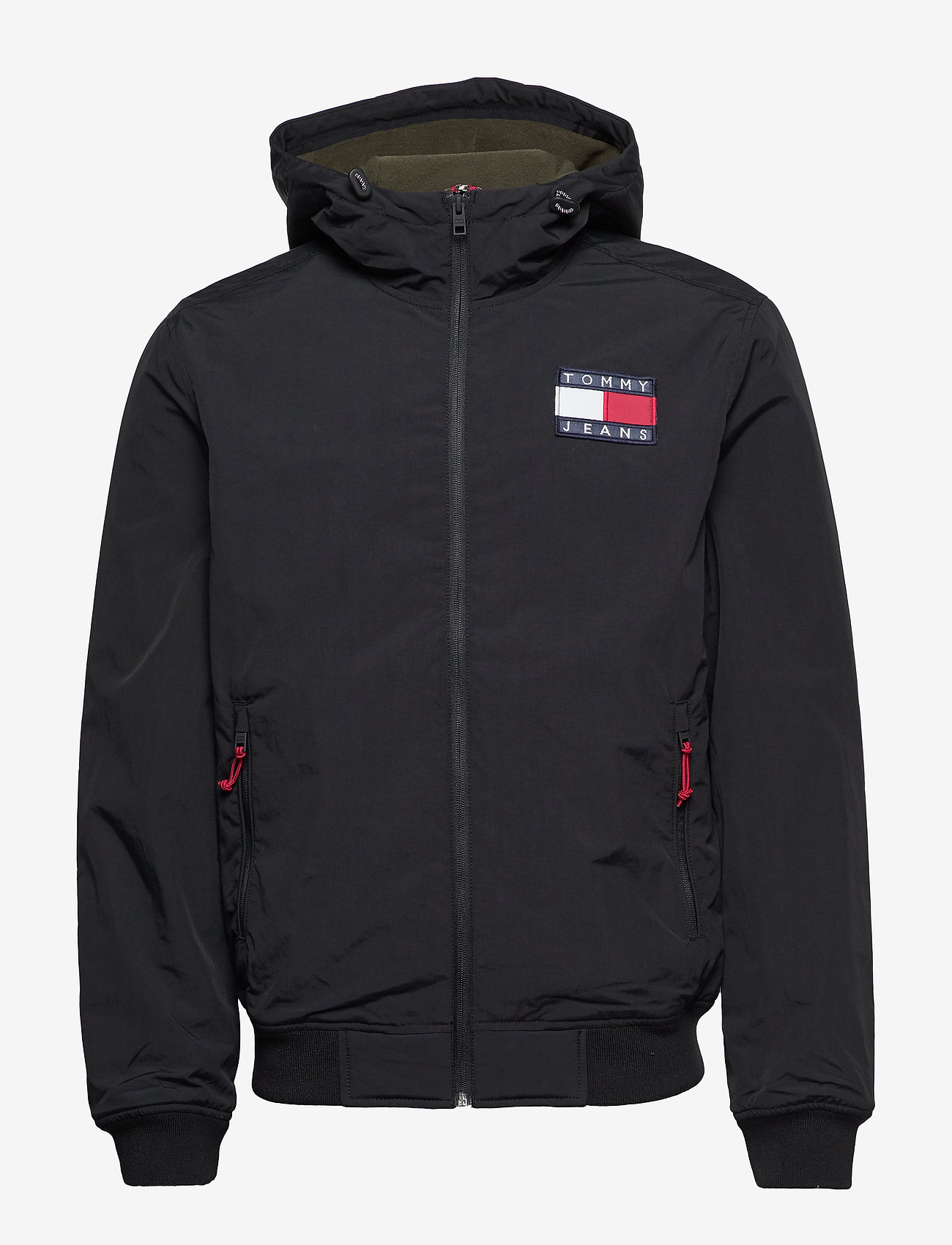 Tommy Jeans - TJM PADDED NYLON JACKET - tommy black - 1