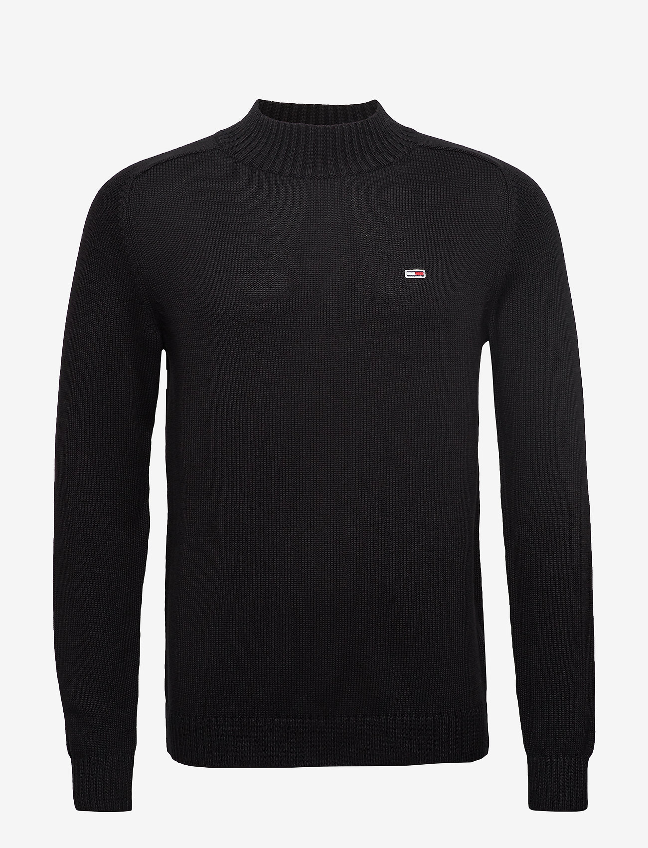 TJM SOLID MOCK NECK - TOMMY BLACK