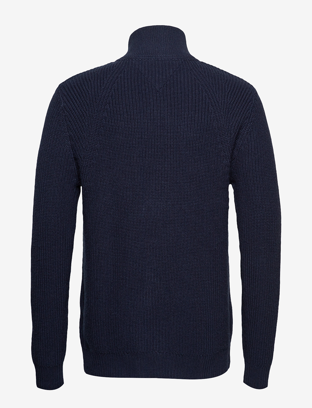 Tommy Jeans - TJM ZIP MOCK NECK - black iris - 1