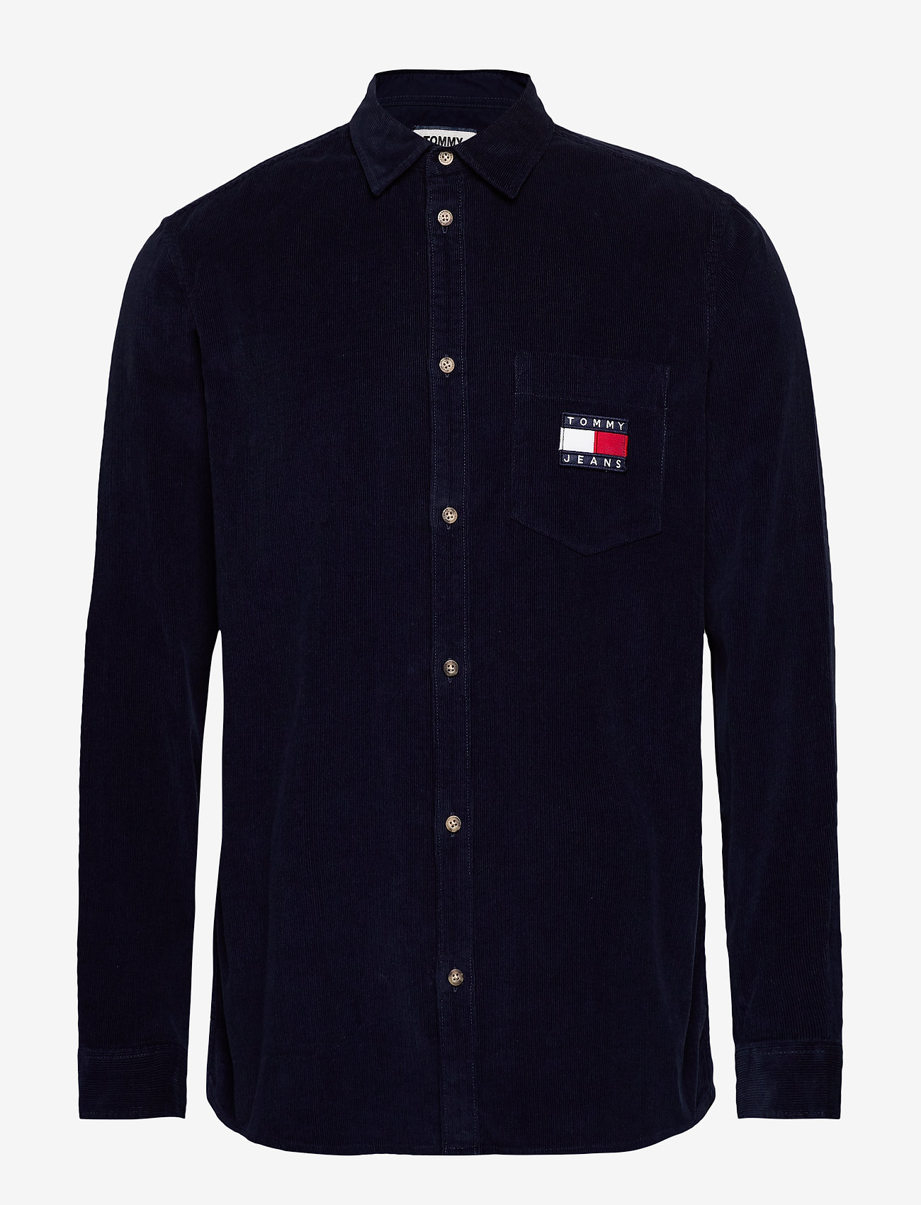 Tommy Jeans - TJM CORD SHIRT - black iris - 0