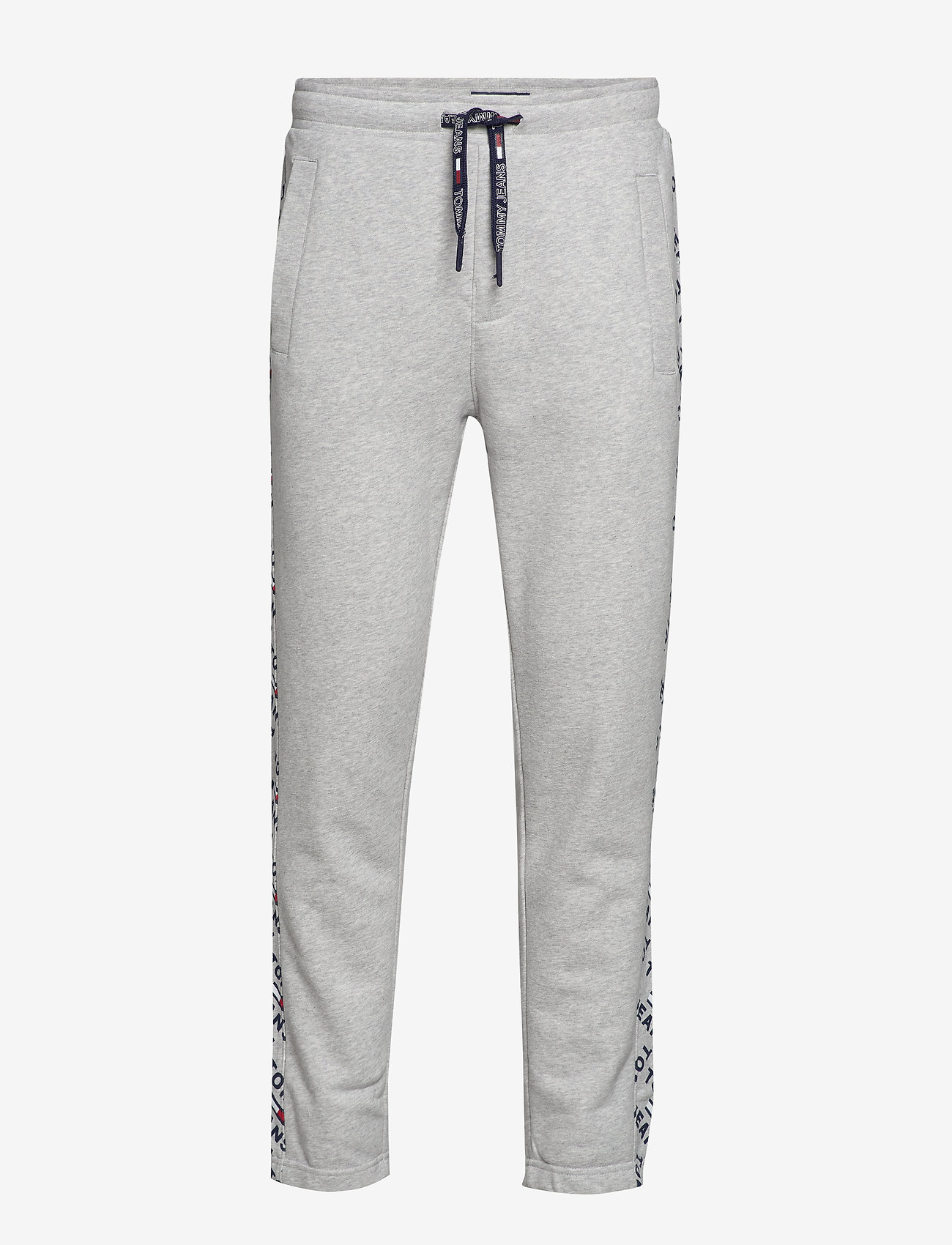 Tommy Jeans - TJM CORP LOGO PRINT JOG PANT - lt grey htr - 0