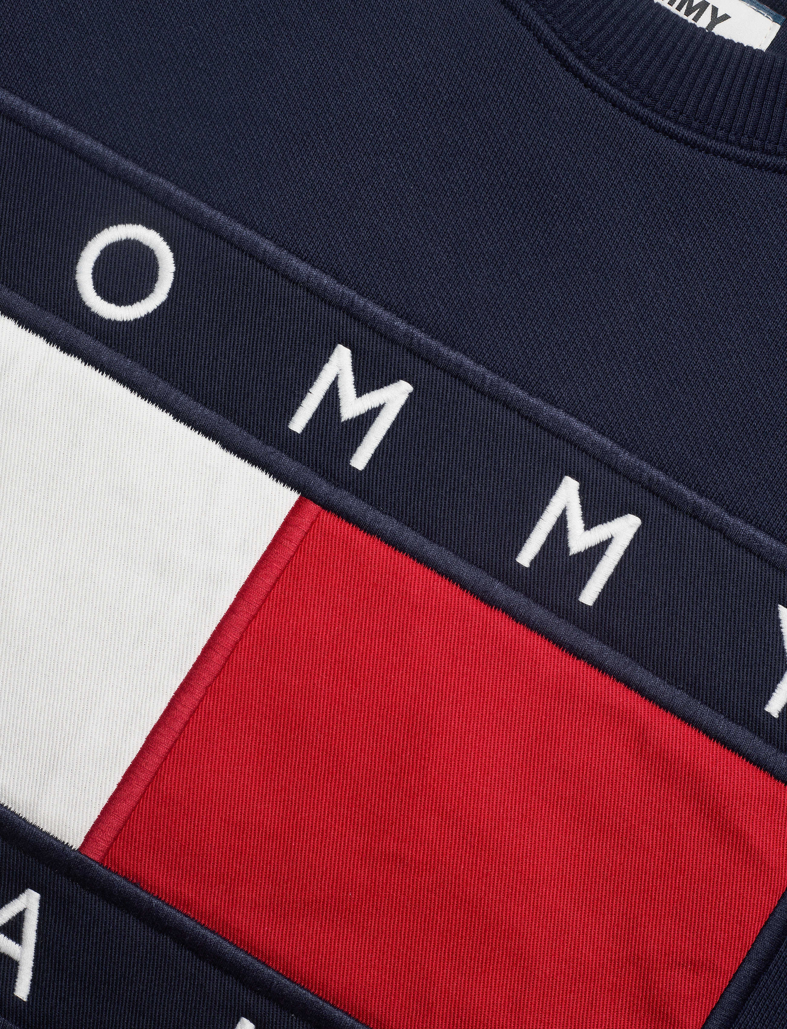 Tommy Jeans - TJM TOMMY FLAG CREW - black iris - 2