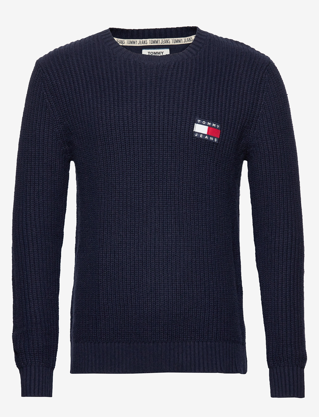 Tommy Jeans - TJM TOMMY BADGE SWEA - black iris - 0