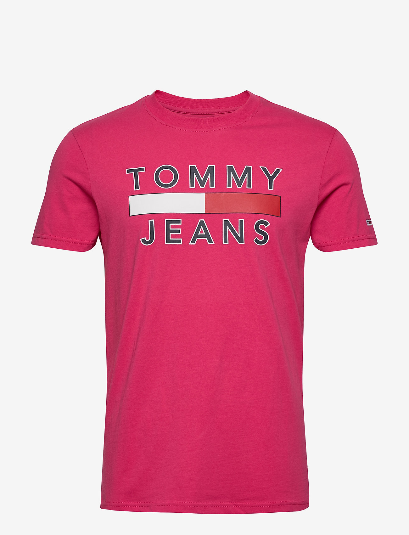 Tommy Jeans - TJM ESSENTIAL LOGO T - bright cerise pink - 0