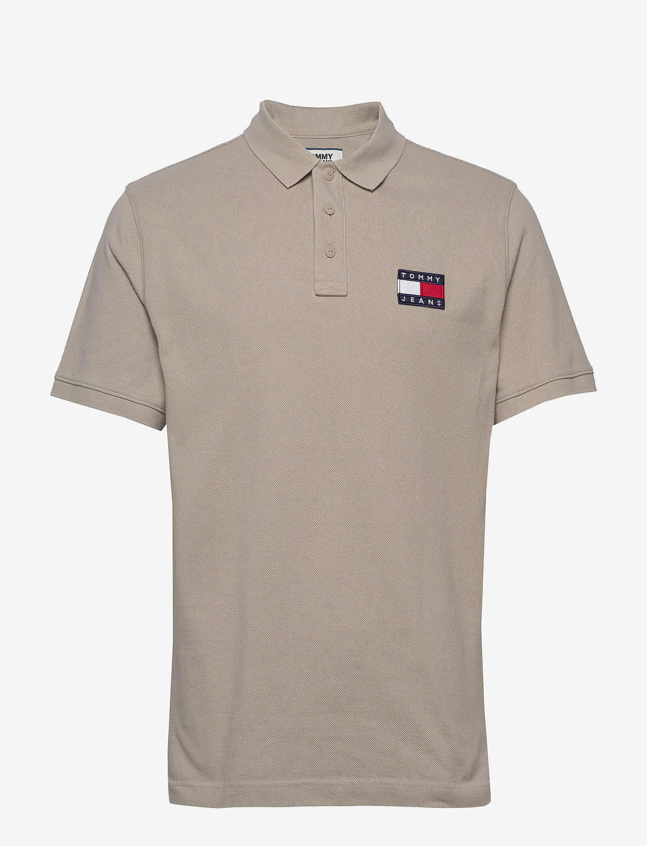 Tommy Jeans - TJM TOMMY BADGE POLO - stone - 0