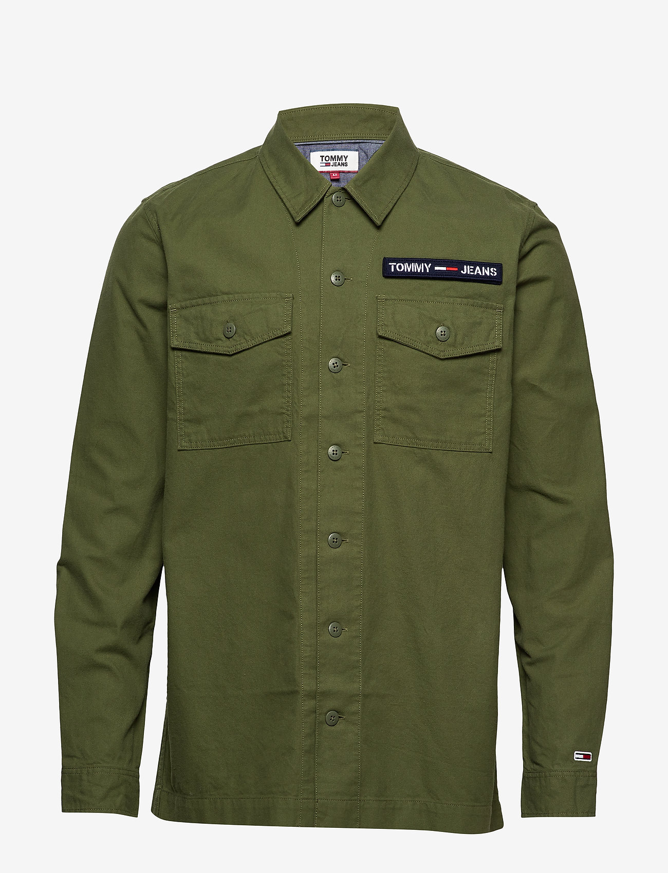 Tommy Jeans - TJM VELCRO OVERSHIRT - cypress - 0