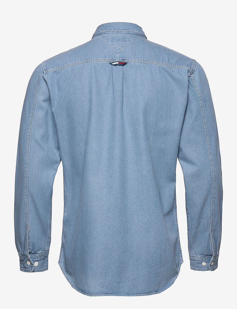Tommy Jeans - TJM DENIM SHIRT - mid indigo - 1