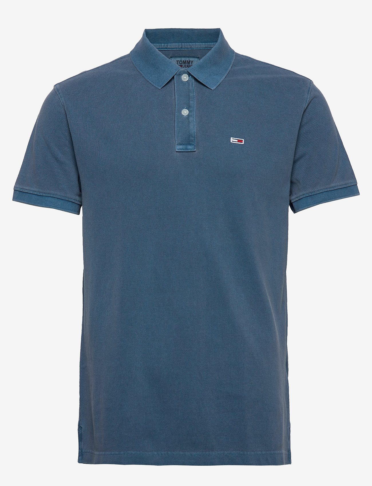 Tommy Jeans - TJM GARMENT DYE POLO - audacious blue - 0