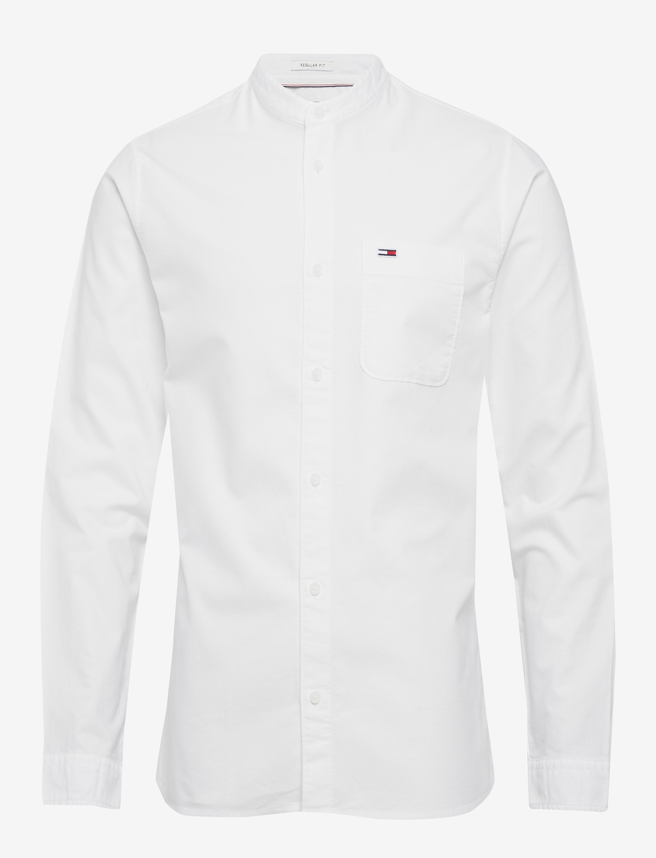 Tommy Jeans - TJM MAO COLLAR OXFORD SHIRT - white - 0