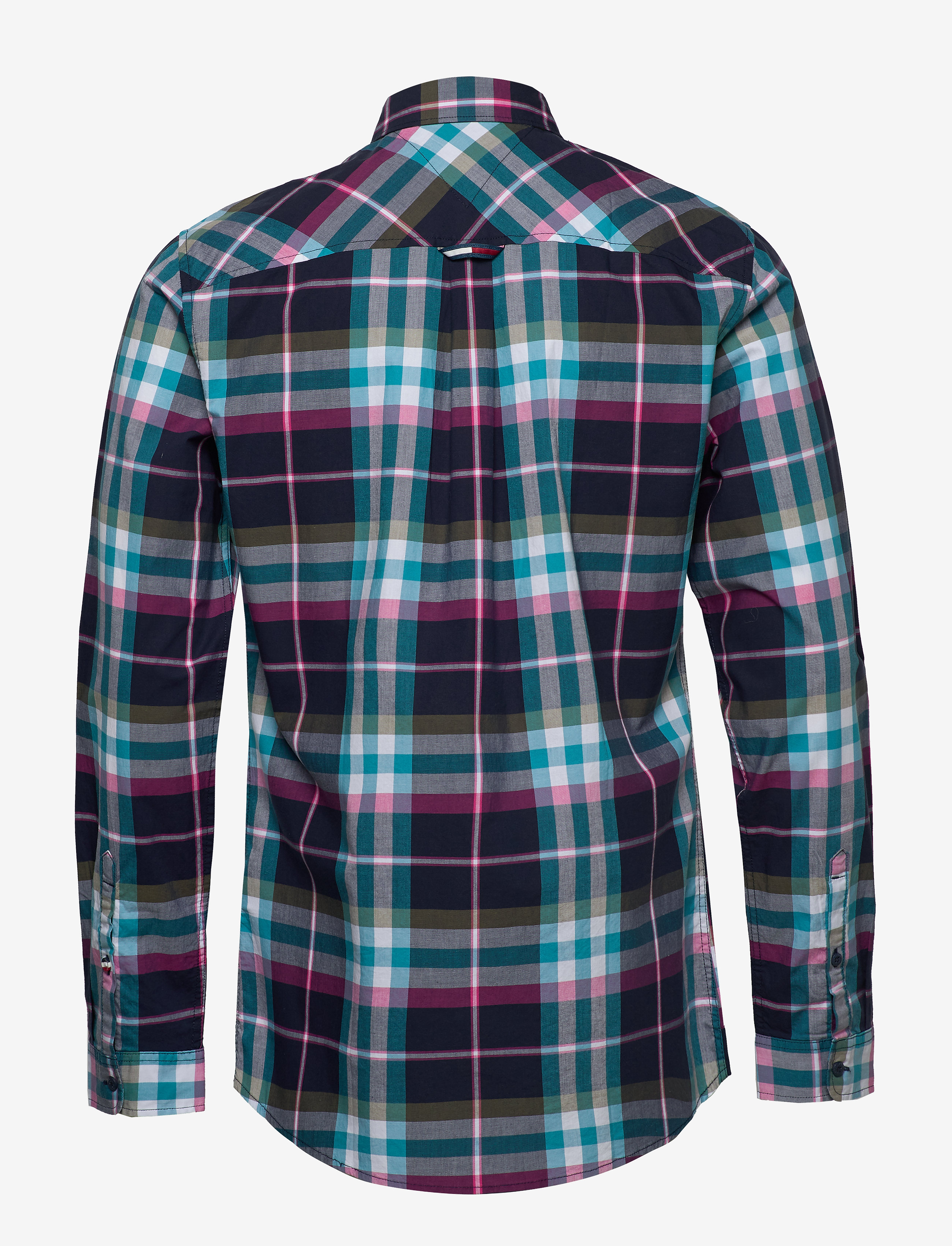 Tommy Jeans - TJM ESSENTIAL CHECK SHIRT - twilight navy / multi - 1