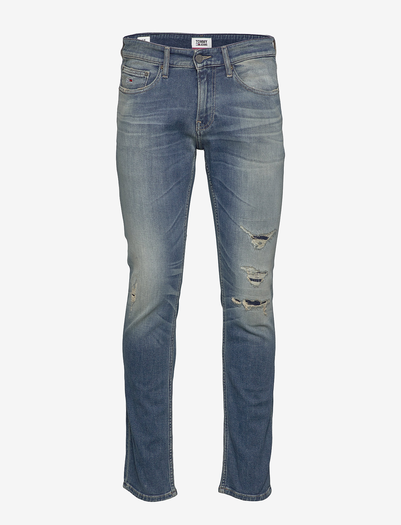 Tommy Jeans - SCANTON SLIM WSTRMD - wister mid bl com ds - 0