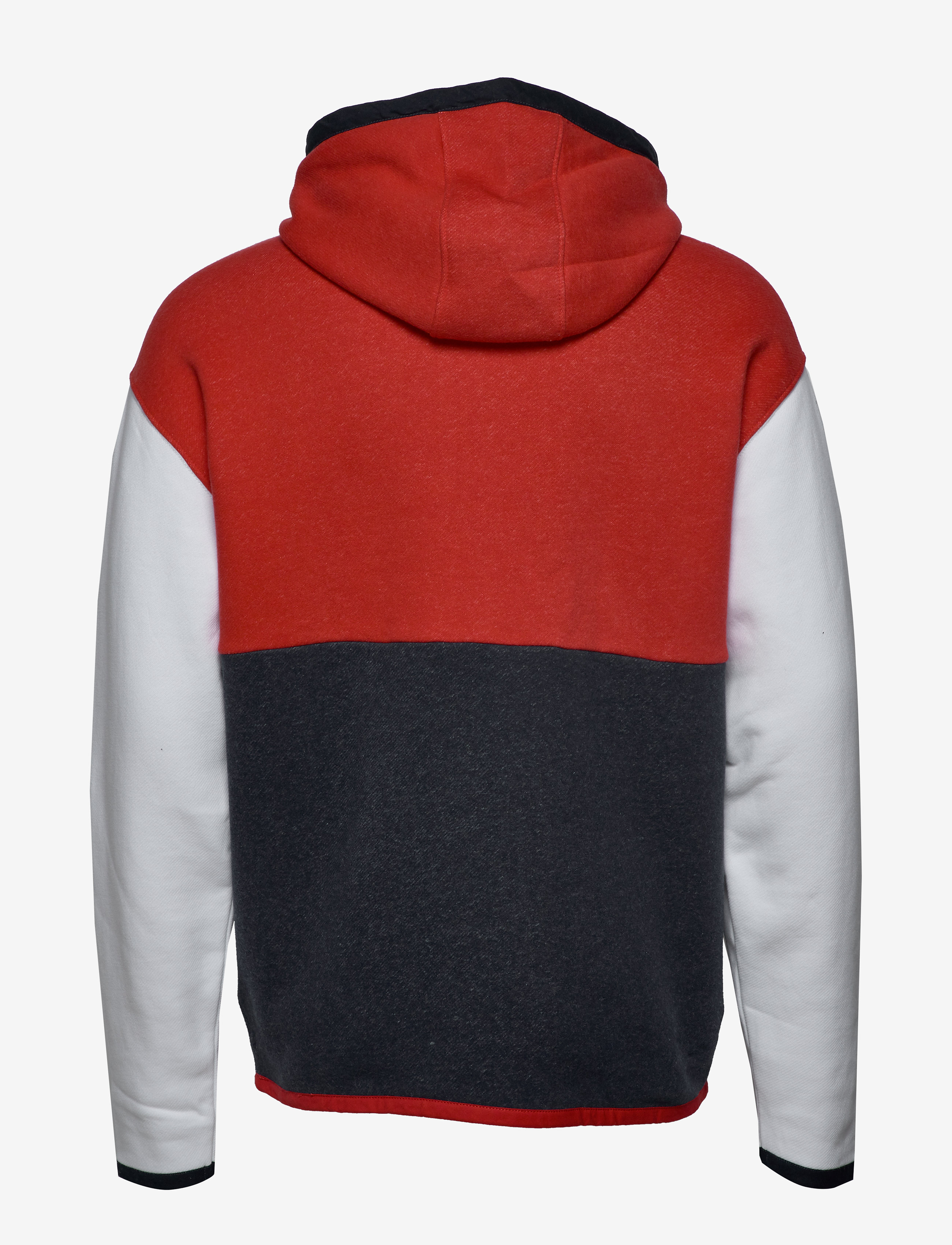 Tommy Jeans - TJM COLORBLOCK HOODIE - deep crimson / multi - 1