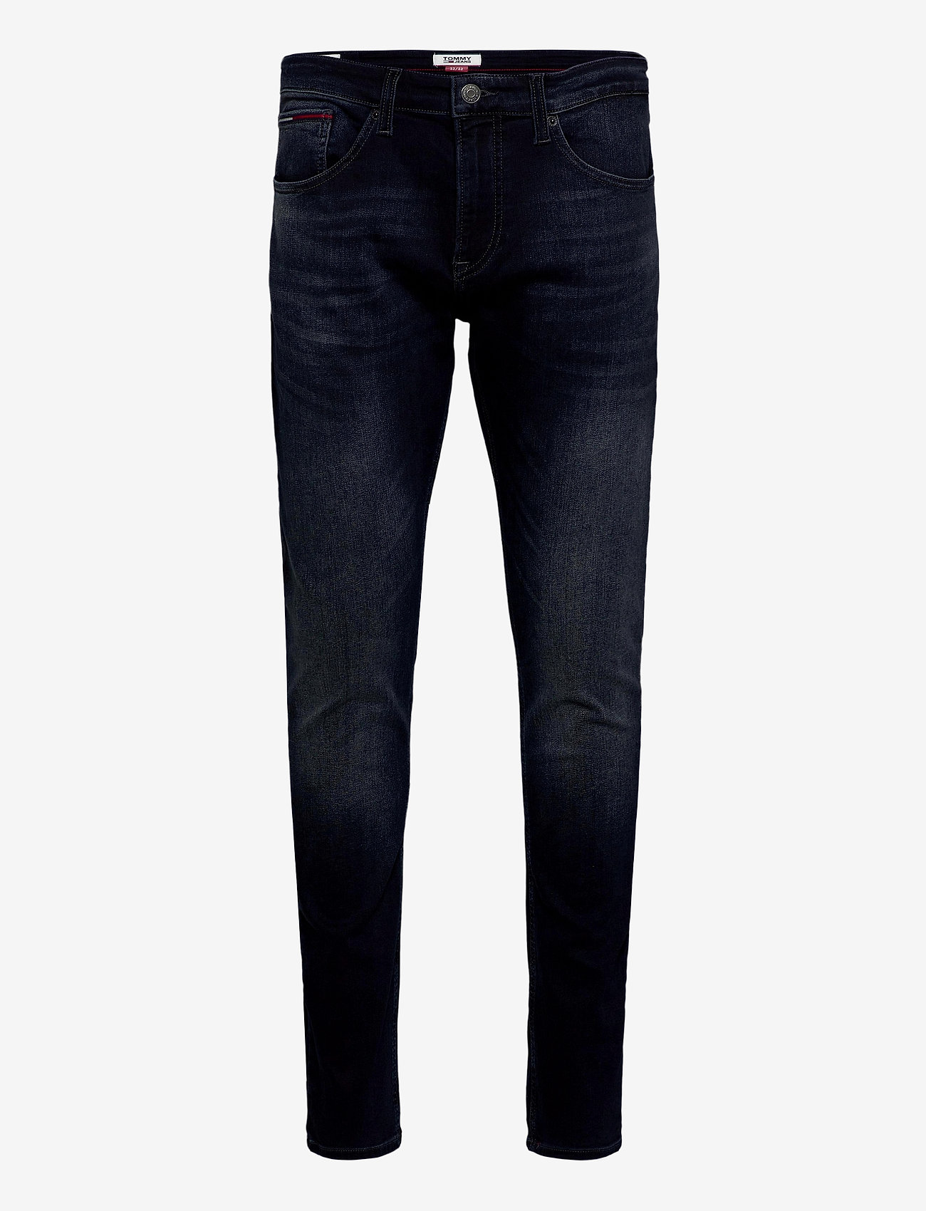 Tommy Jeans - AUSTIN SLIM DTBLKST - dutton blue black stretch - 0