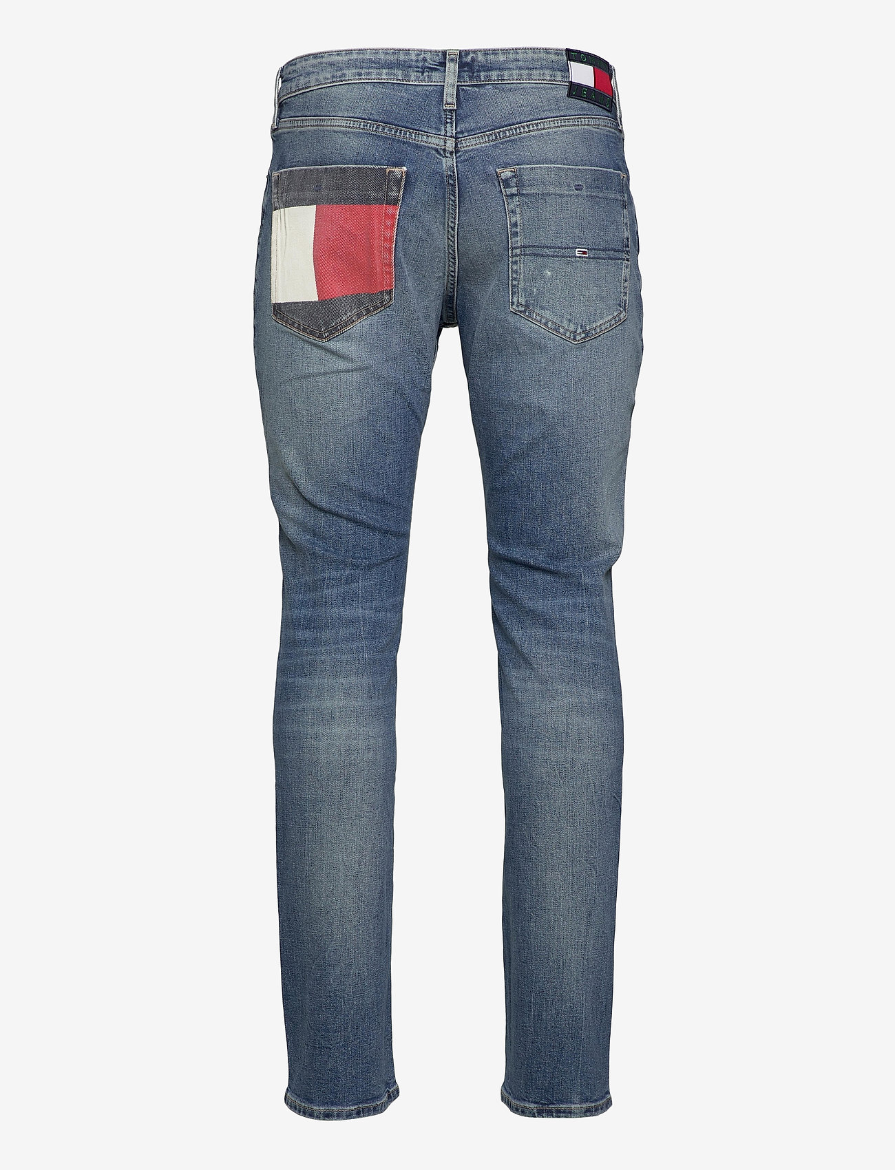 Tommy Jeans - SCANTON SLIM MLBCFD - maxwell mid  blue comfort dest - 1