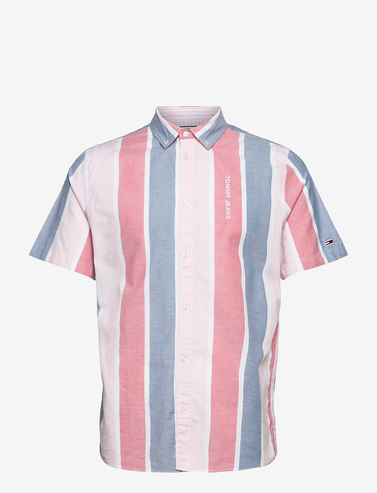 Tommy Jeans - TJM RETRO STRIPE SHIRT - light cerise / multi - 0