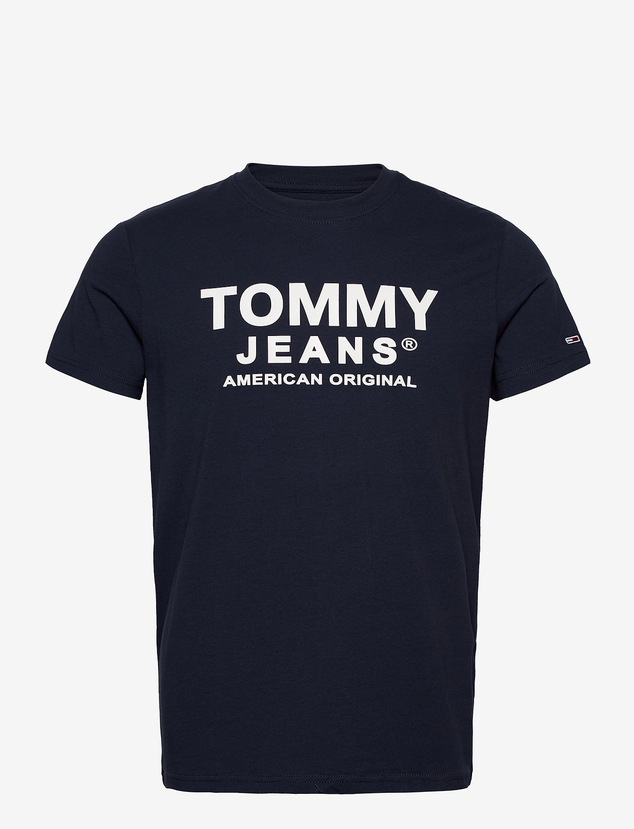 TJM ESSENTIAL FRONT LOGO TEE - TWILIGHT NAVY