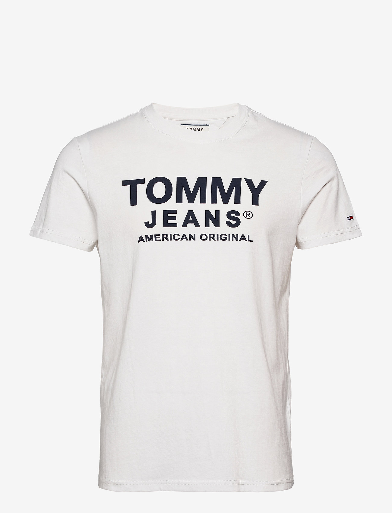 Tommy Jeans - TJM ESSENTIAL FRONT LOGO TEE - white - 0
