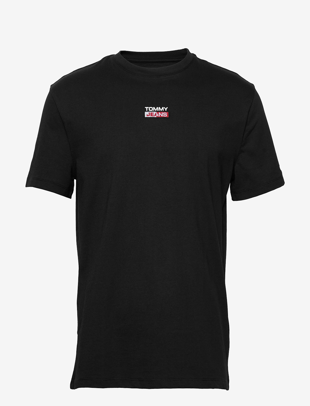 Tommy Jeans - TJM SMALL CENTERED LOGO TEE - black - 0