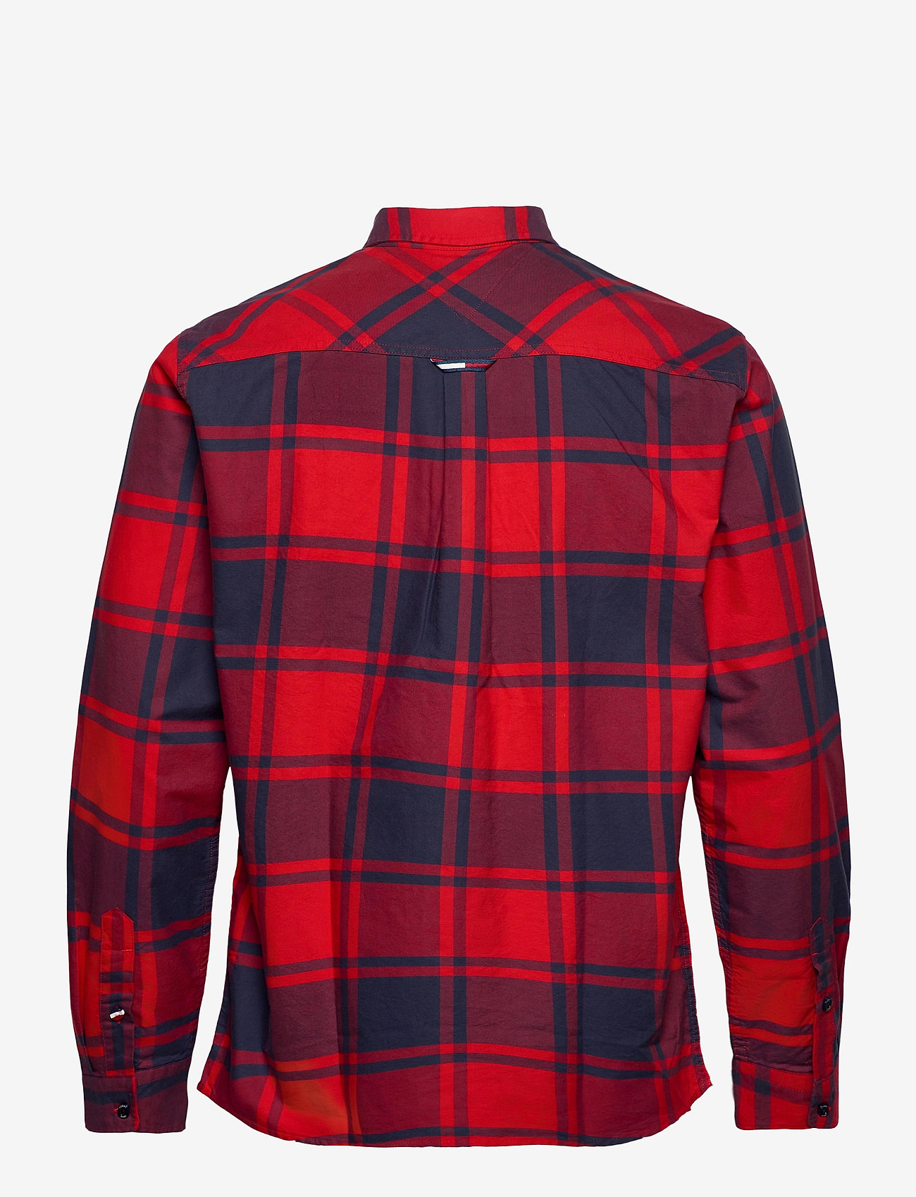 Tommy Jeans - TJM OXFORD CHECK SHIRT - deep crimson / multi - 1