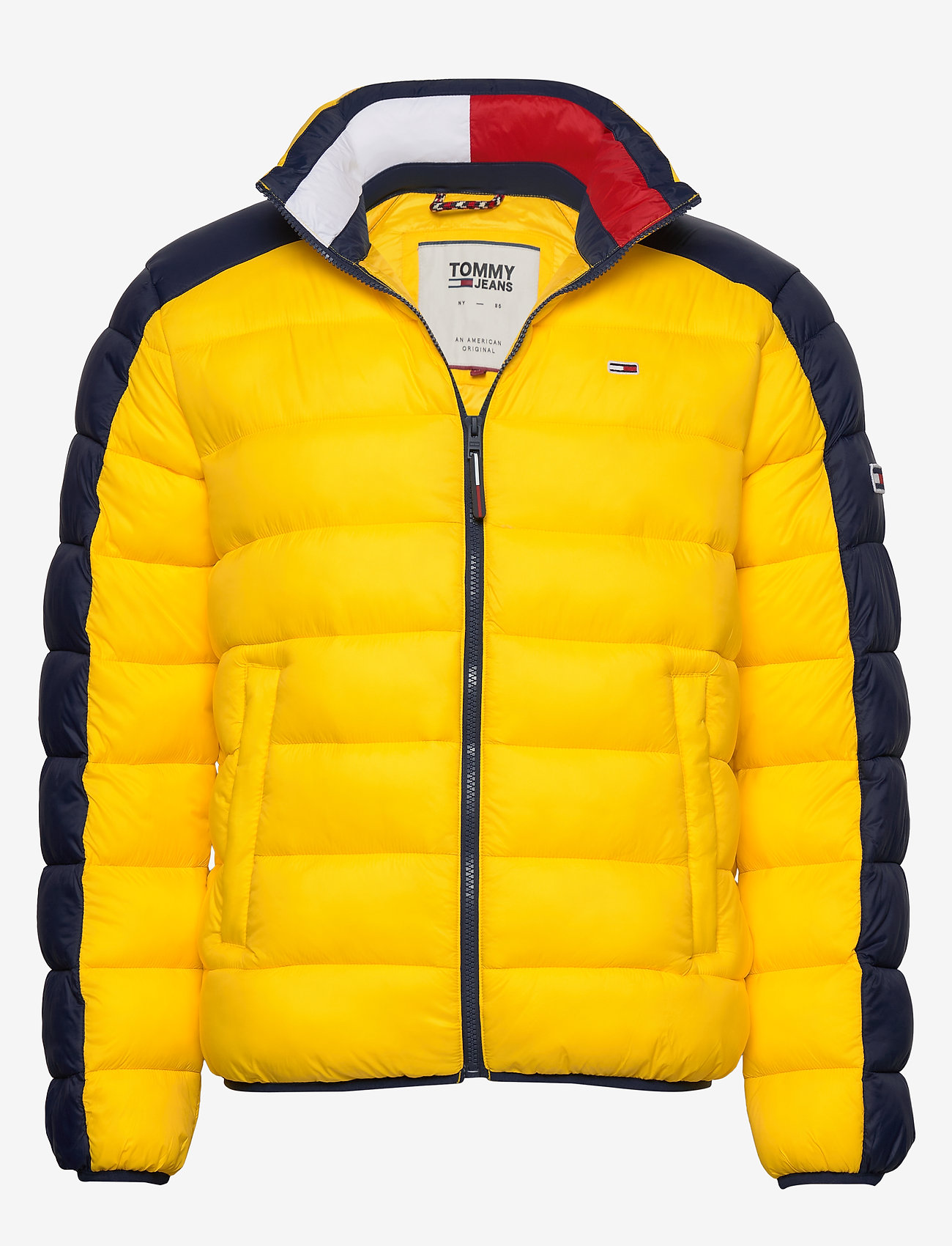 Tommy Jeans - TJM COLORBLOCK JACKET - star fruit yellow - 0