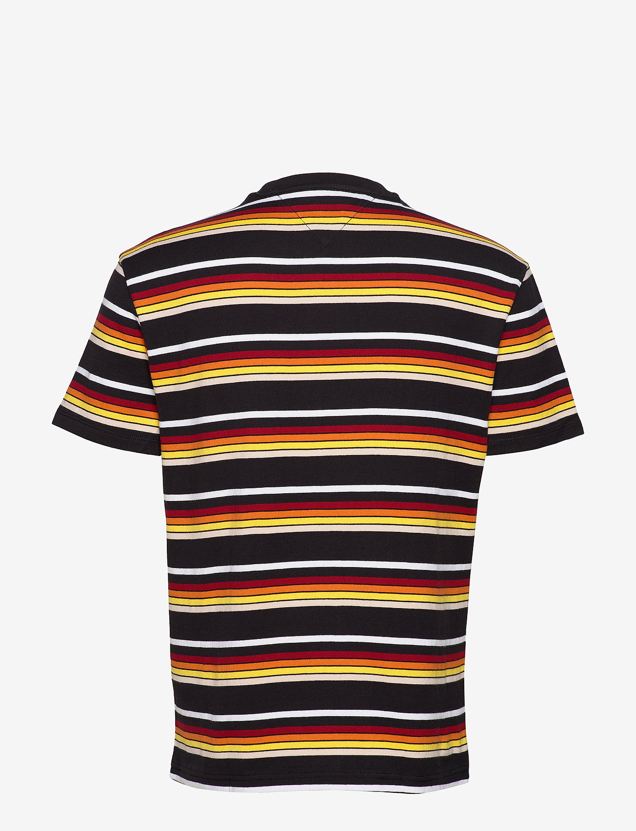 Tommy Jeans - TJM YARN DYE STRIPE TEE - black / multi - 1
