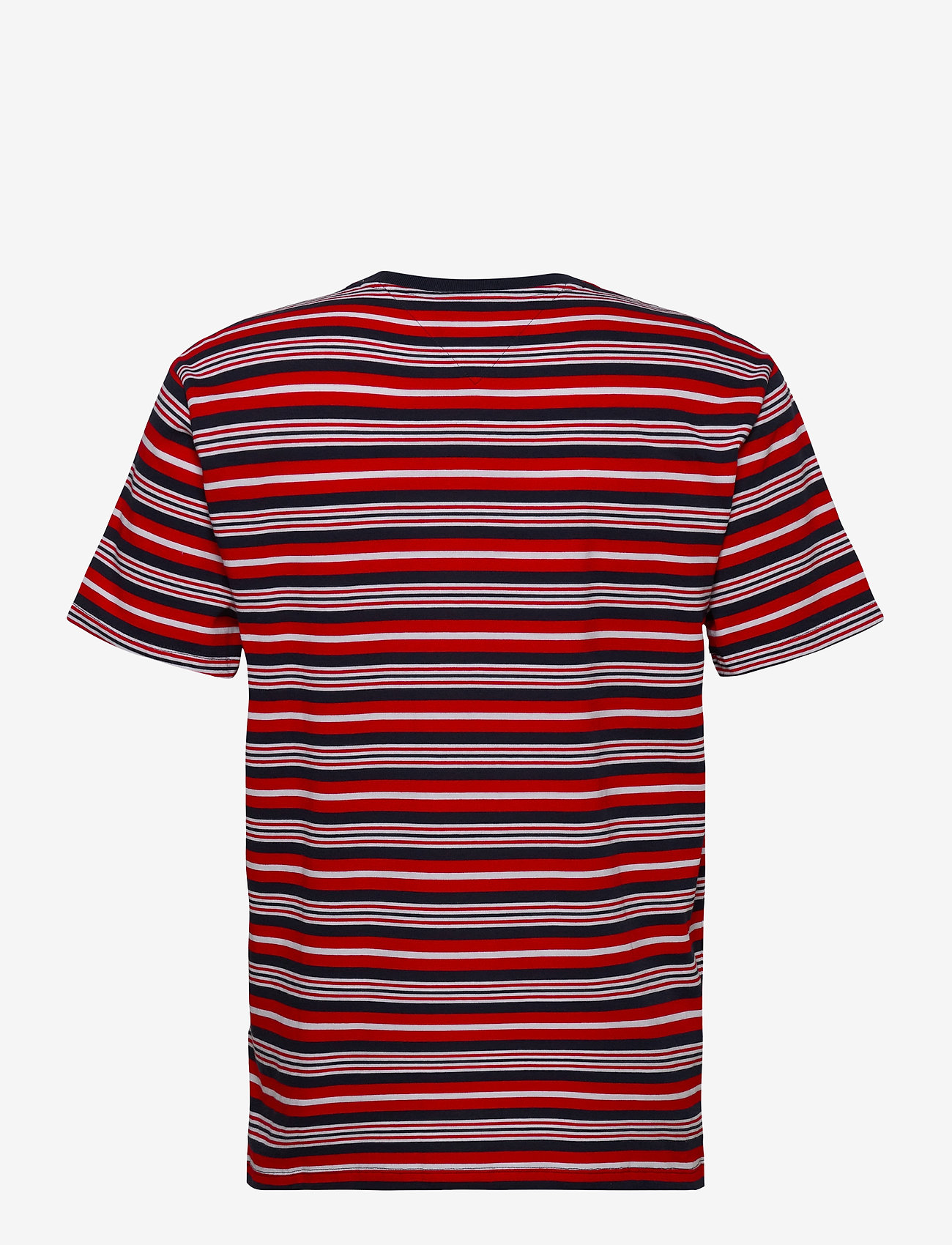 Tommy Jeans - TJM STRIPE POCKET TEE - twilight navy stripe - 1