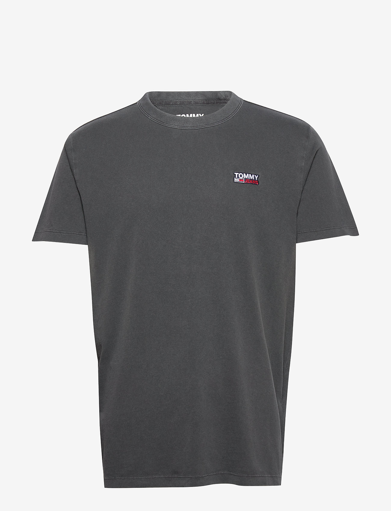 Tommy Jeans - TJM WASHED LOGO TEE - black - 0