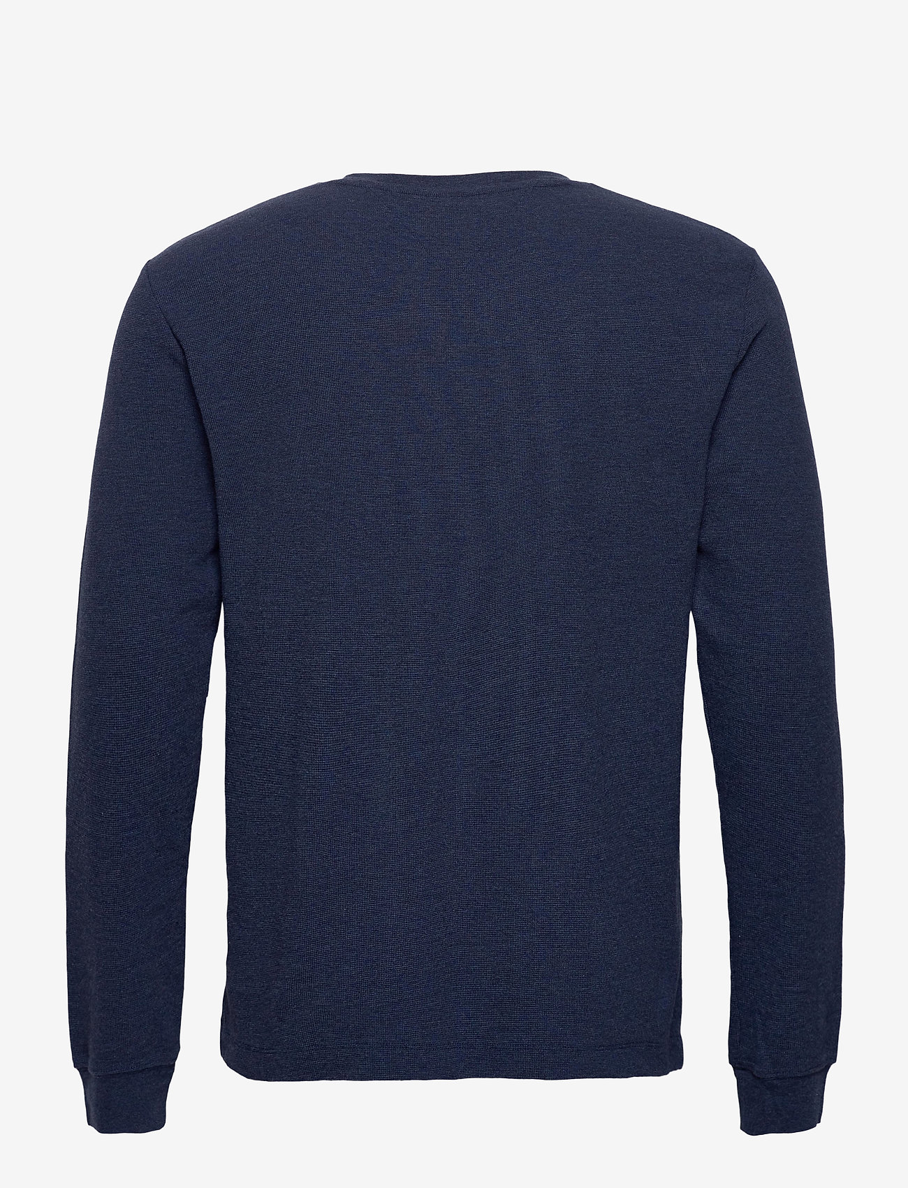 Tommy Jeans - TJM MINI WAFFLE LONGSLEEVE TEE - twilight navy htr - 1