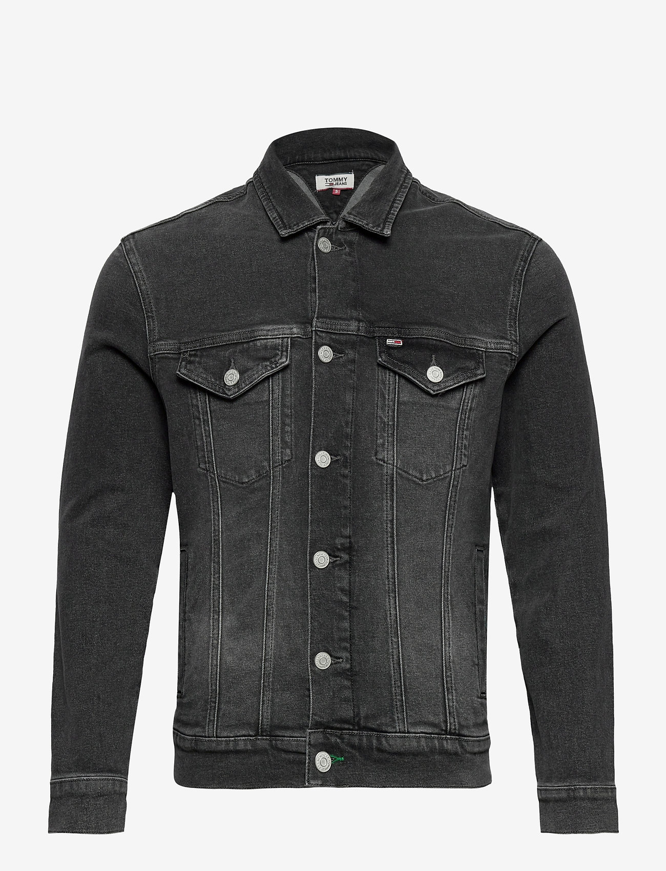 Tommy Jeans - REGULAR TRUCKER JCKT SVGYC - save pf grey comfort - 0