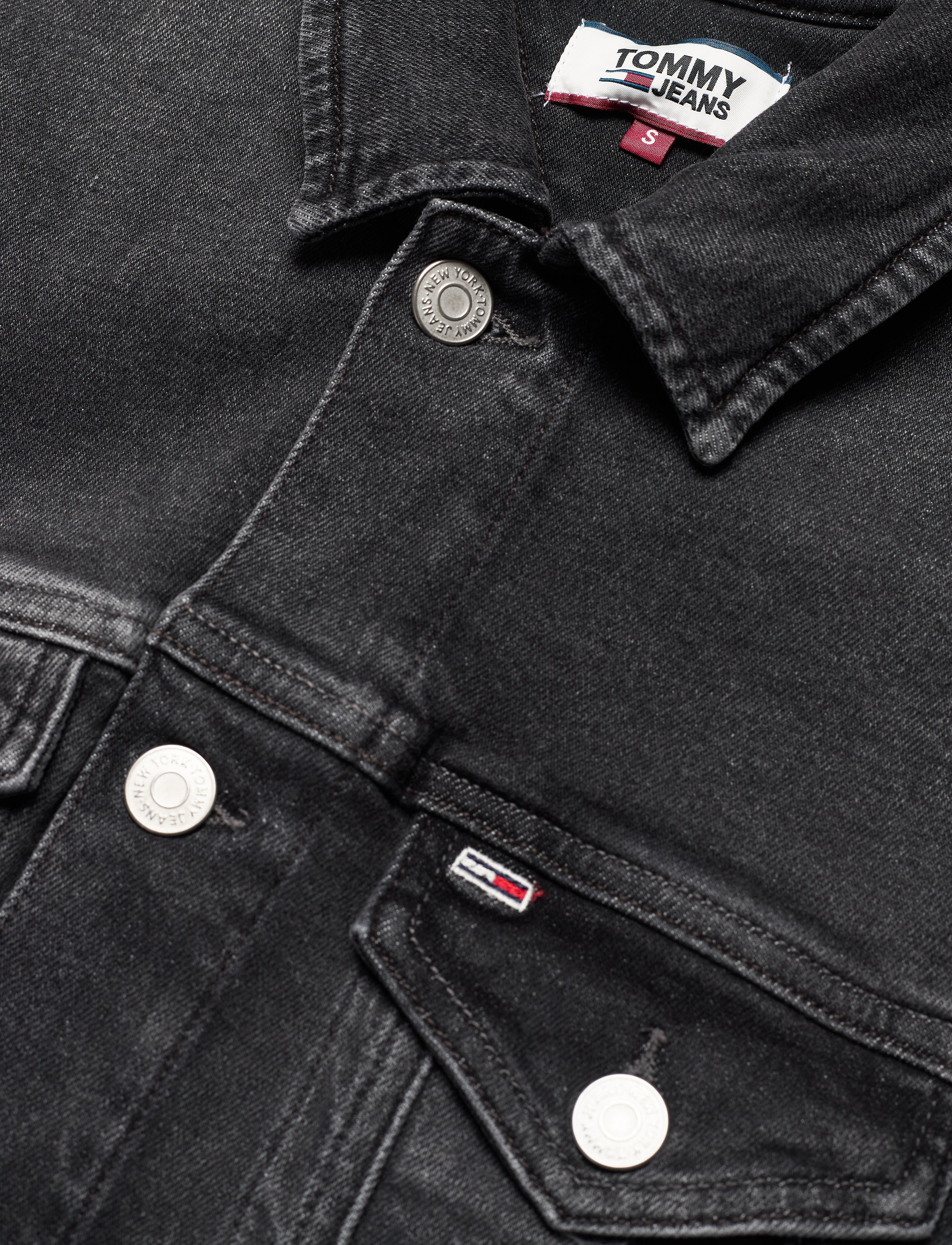 Tommy Jeans - REGULAR TRUCKER JCKT SVGYC - save pf grey comfort - 2