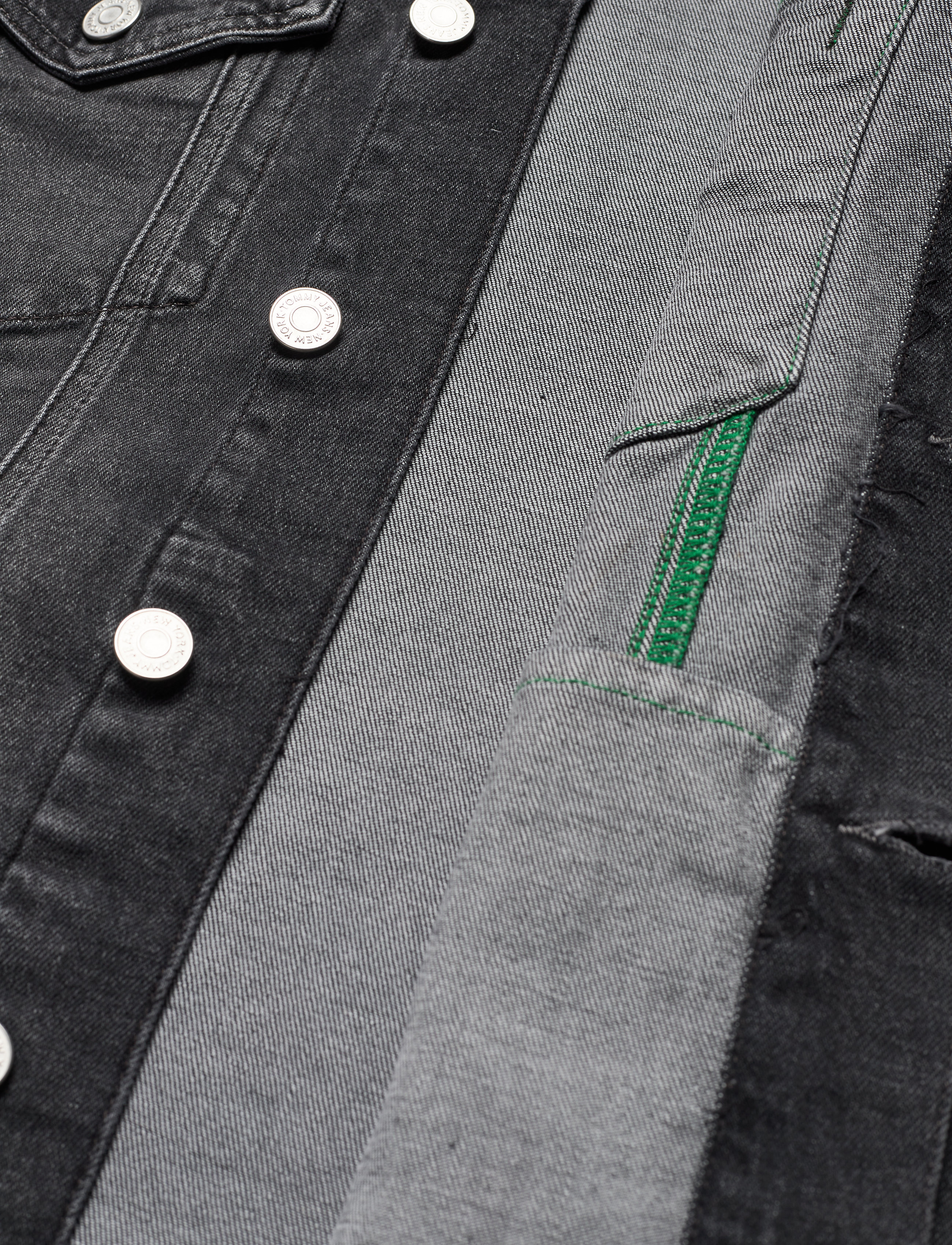 Tommy Jeans - REGULAR TRUCKER JCKT SVGYC - save pf grey comfort - 4