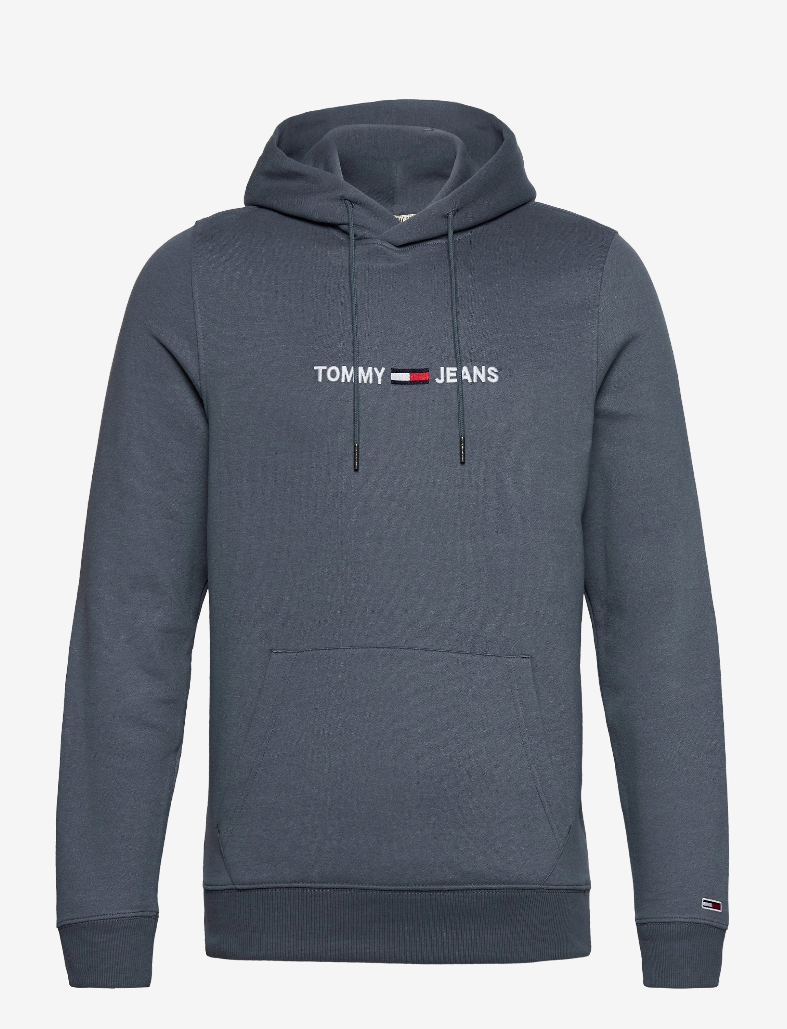 Tommy Jeans - TJM STRAIGHT LOGO HOODIE - faded ink - 0
