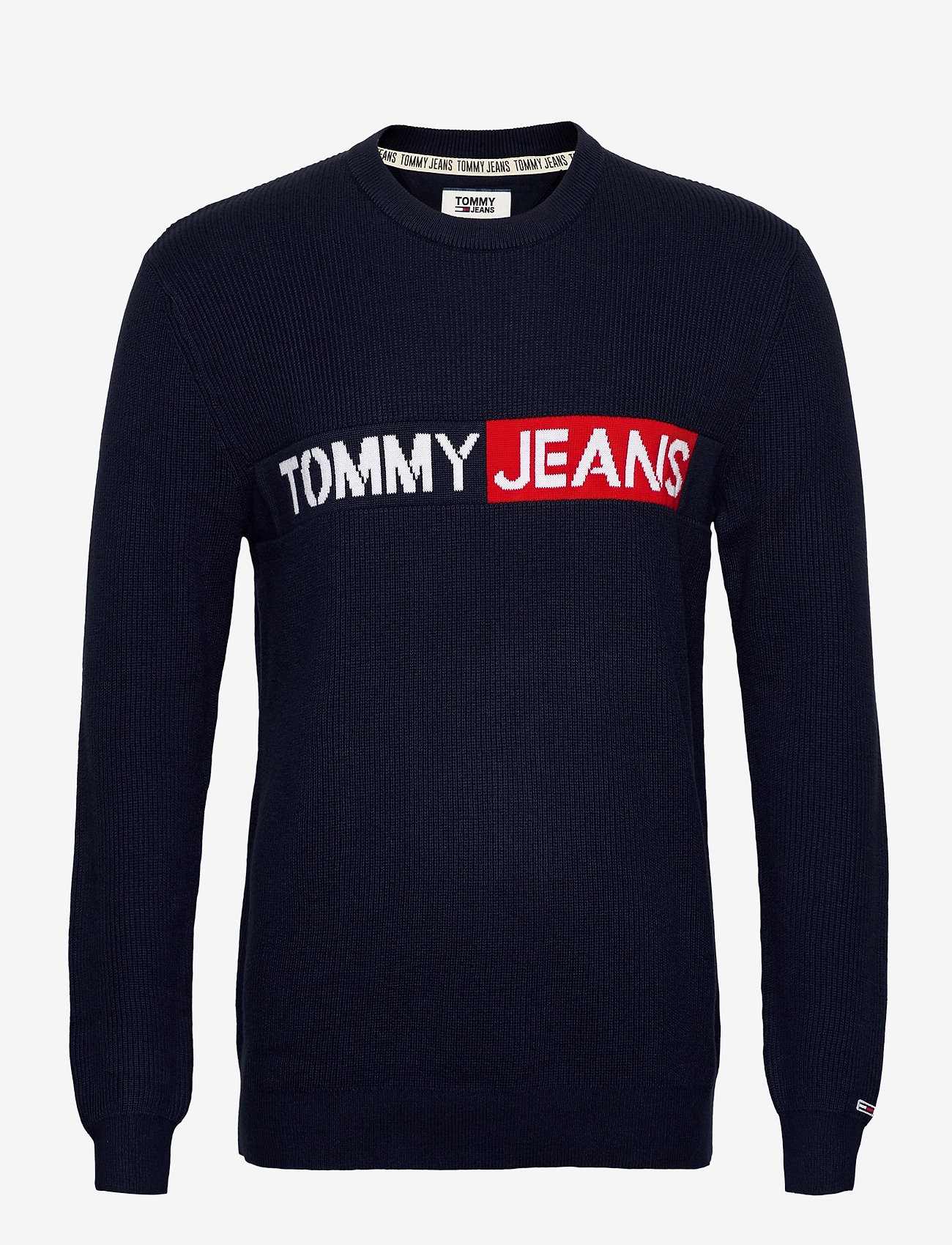 Tommy Jeans - TJM BOLD LOGO SWEATER - twilight navy - 0