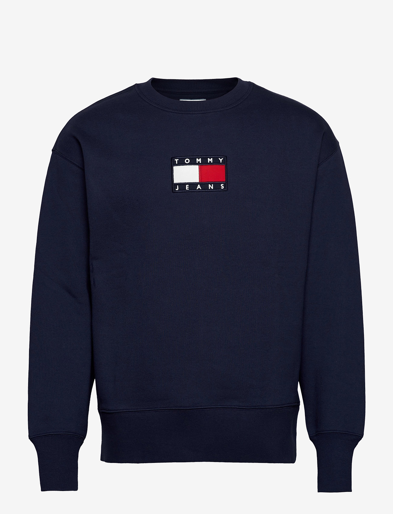 Tommy Jeans - TJM SMALL FLAG CREW - twilight navy - 0