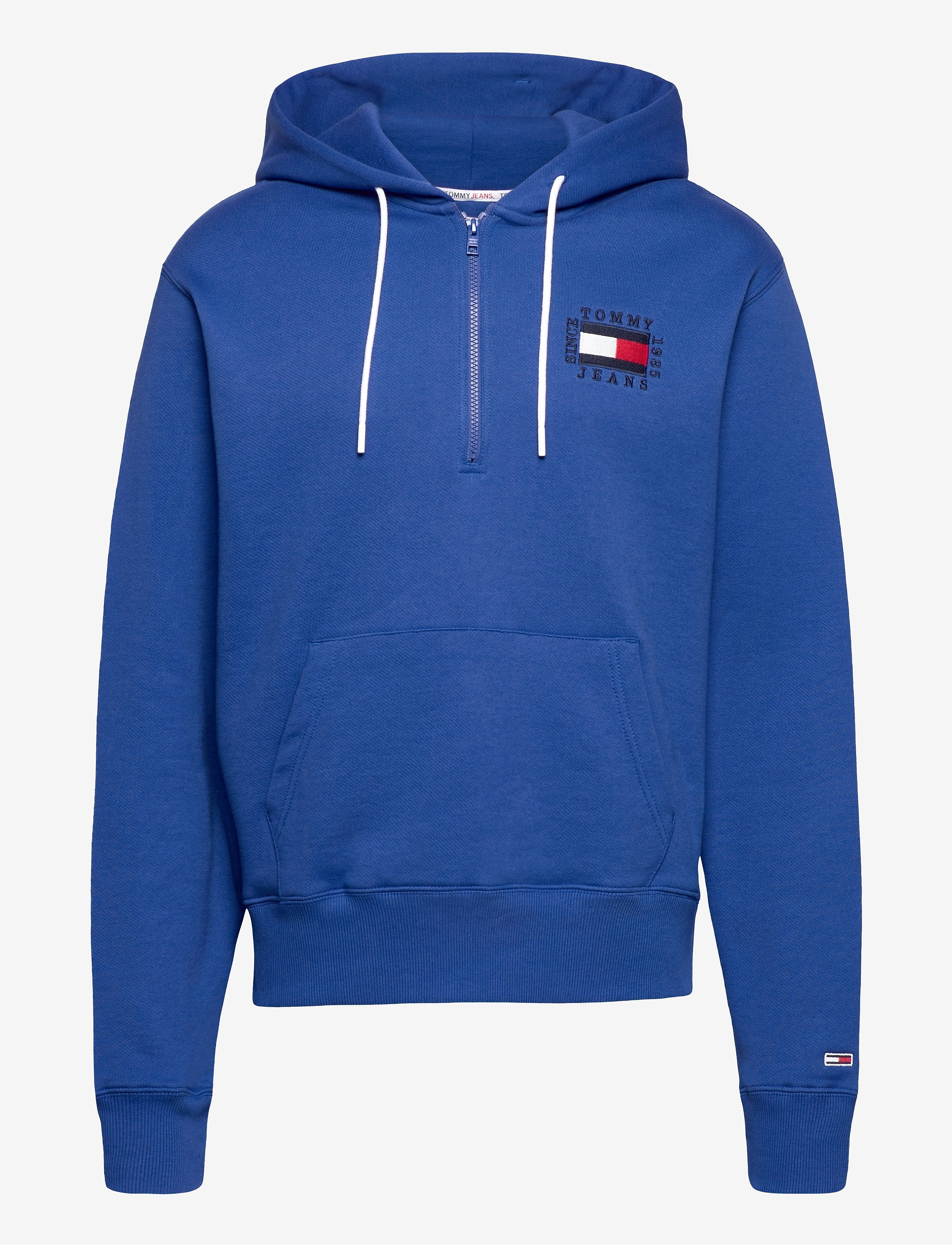 Tommy Jeans - TJM HALF ZIP HOODIE - providence blue - 0