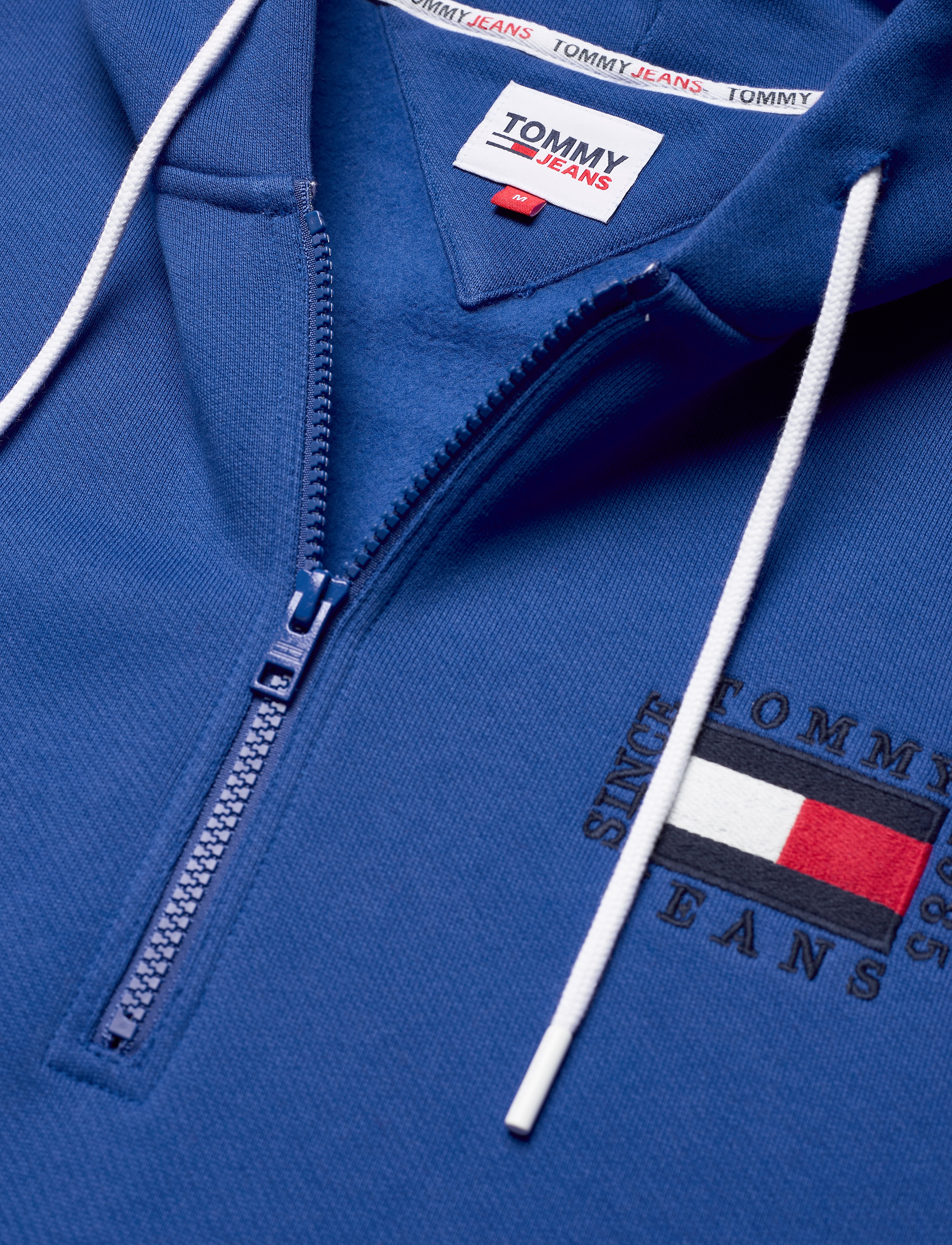 Tommy Jeans - TJM HALF ZIP HOODIE - providence blue - 2