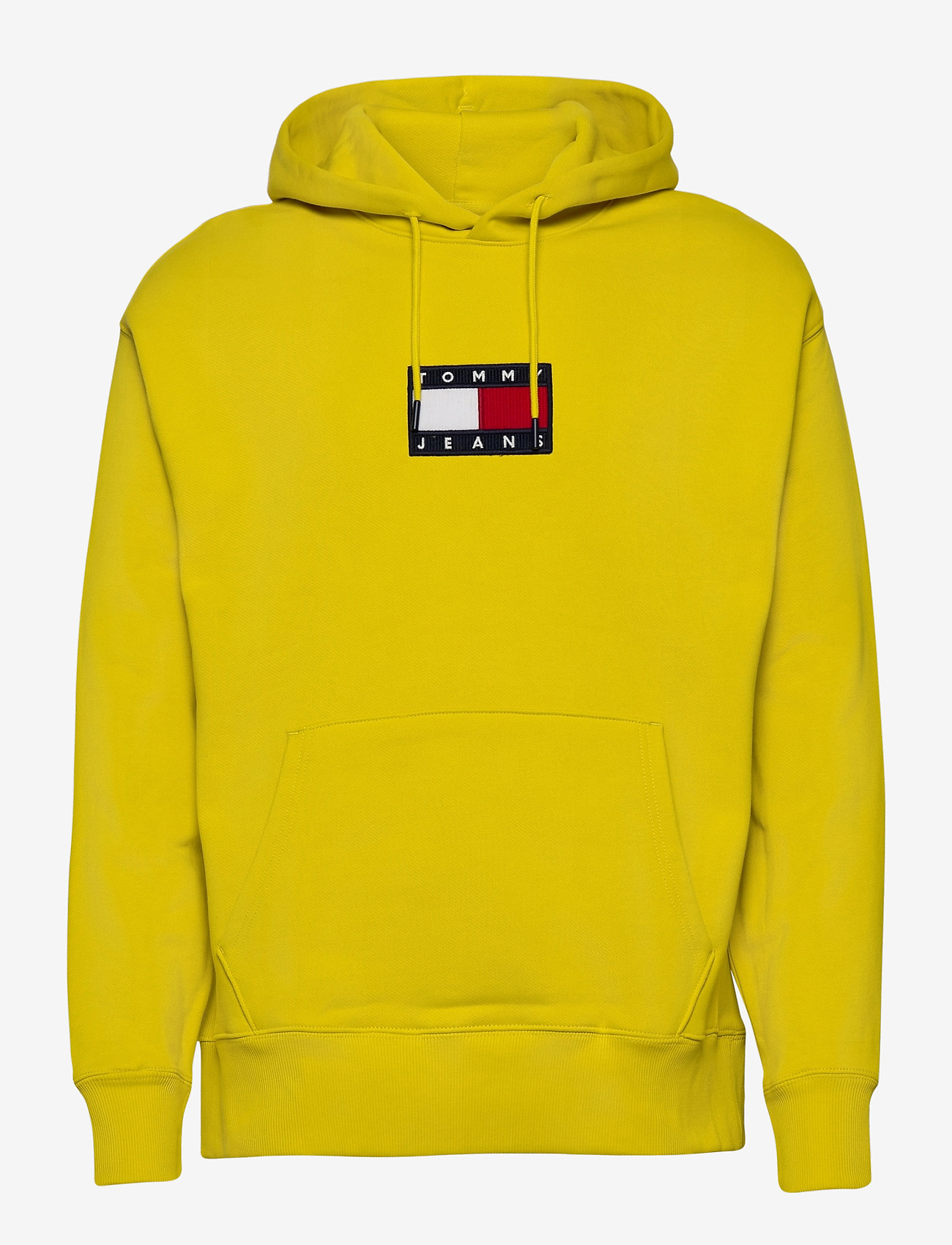 Tommy Jeans - TJM SMALL FLAG HOODIE - valley yellow - 0