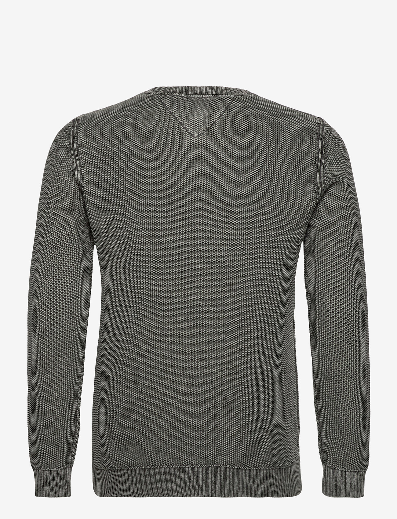 Tommy Jeans - TJM ESSENTIAL WASHED SWEATER - dark grey heather - 1