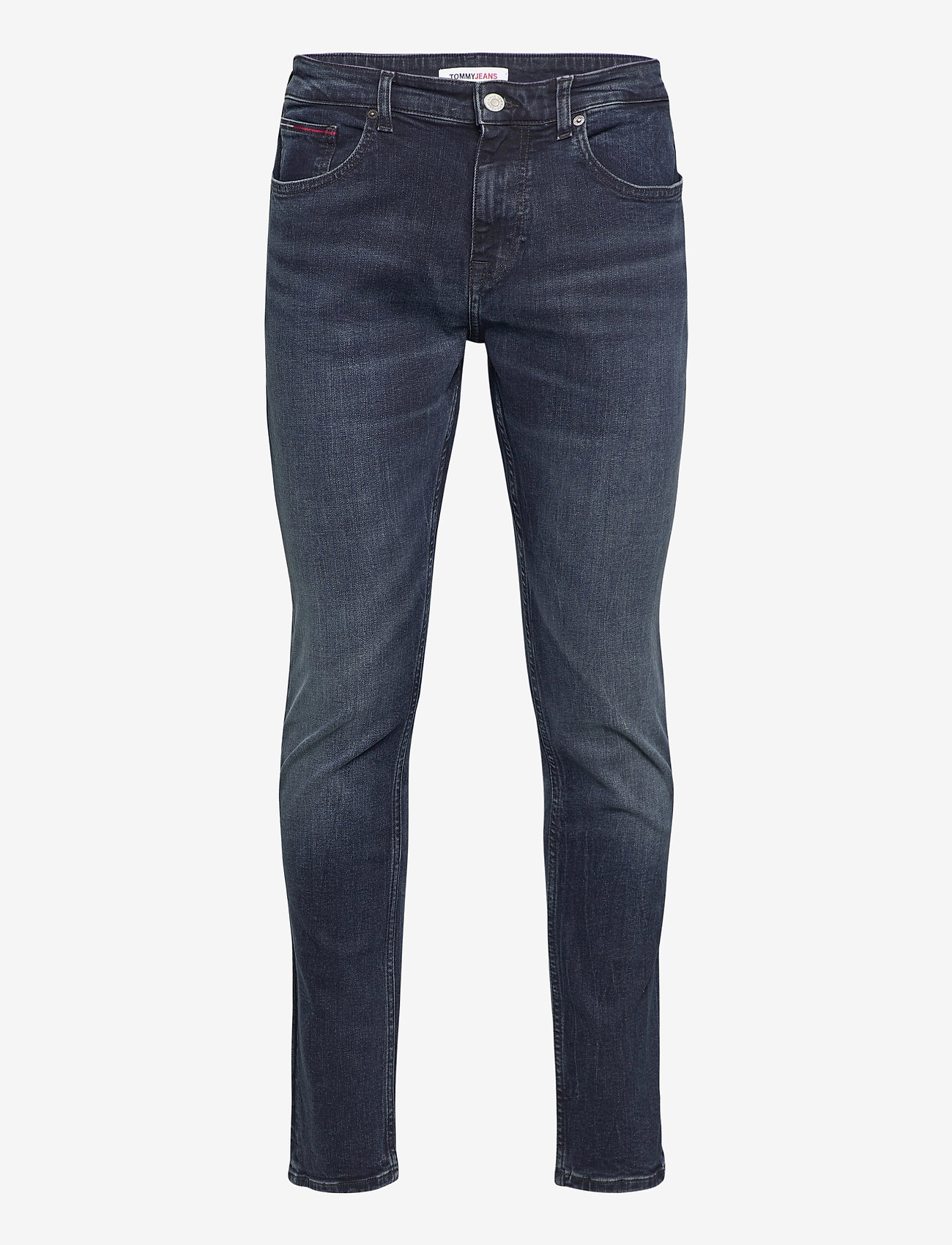 Tommy Jeans - AUSTIN SLIM MDBST - midnight dark blue str - 0