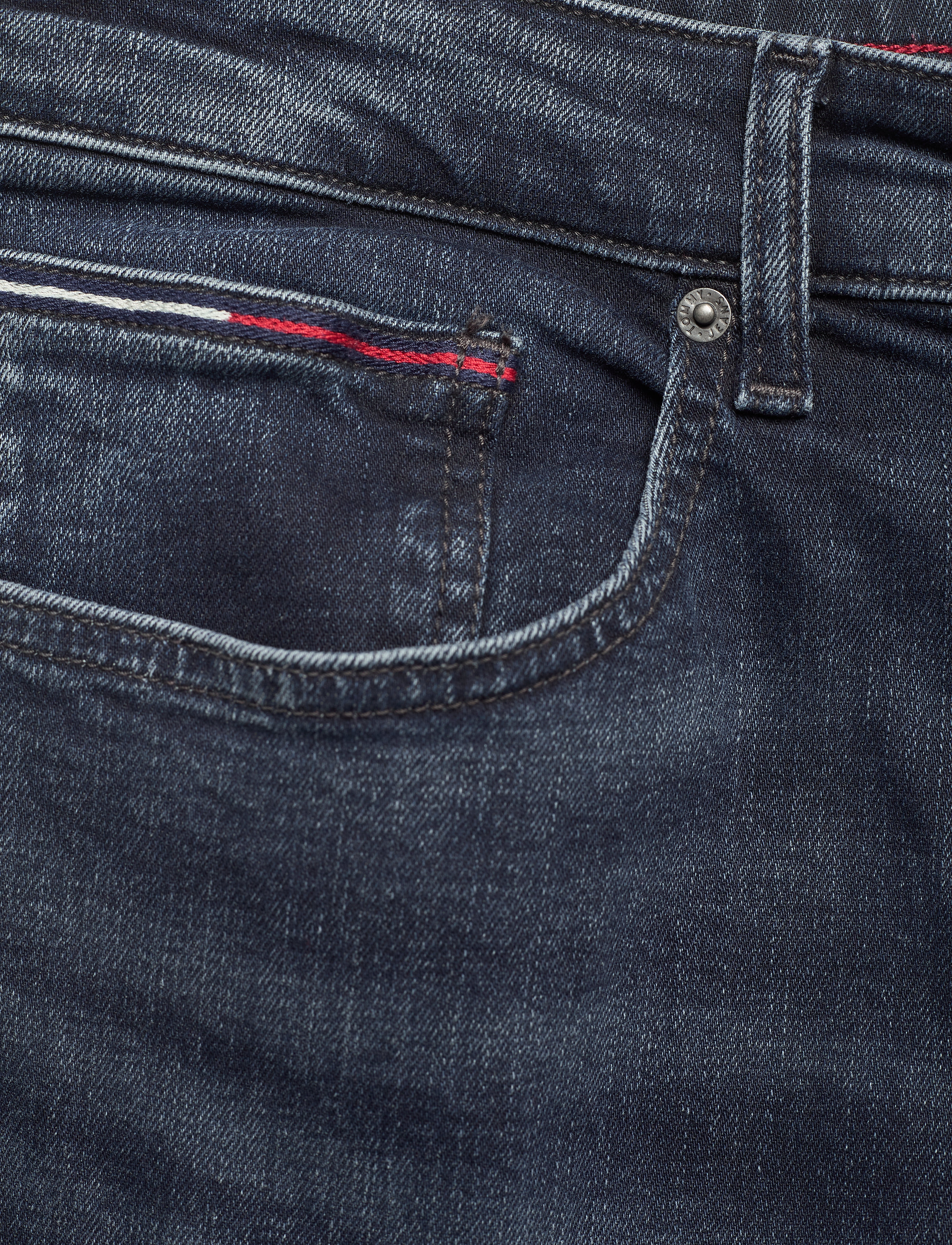 Tommy Jeans - AUSTIN SLIM MDBST - midnight dark blue str - 2