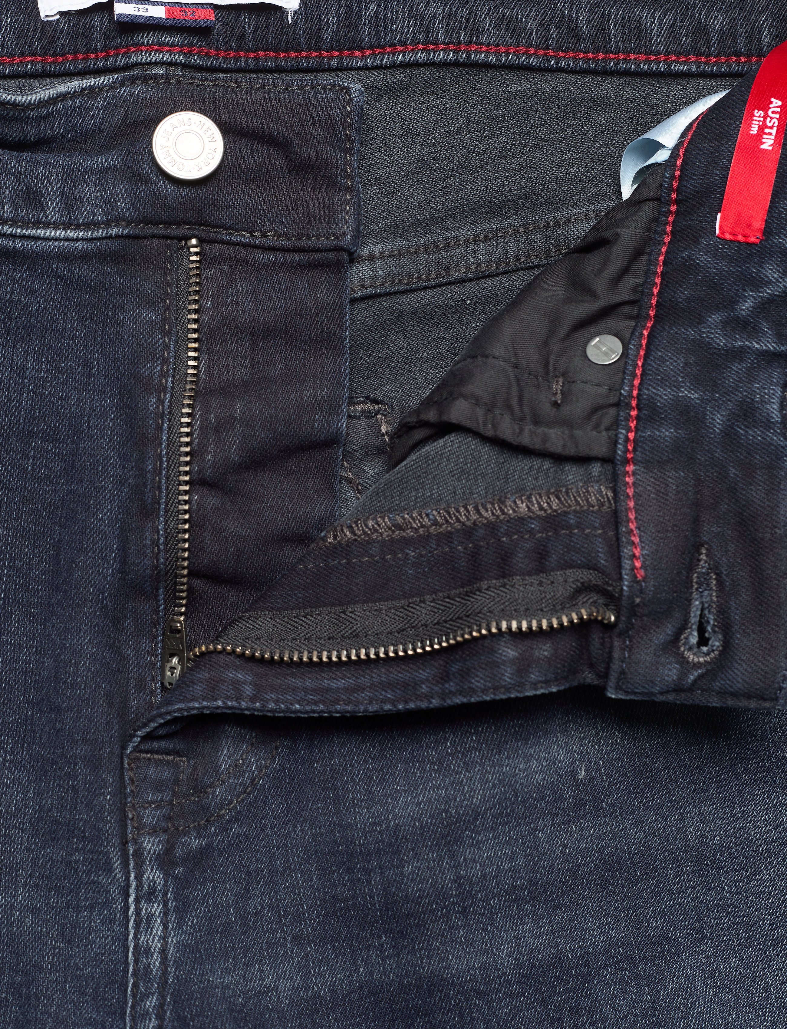 Tommy Jeans - AUSTIN SLIM MDBST - midnight dark blue str - 3