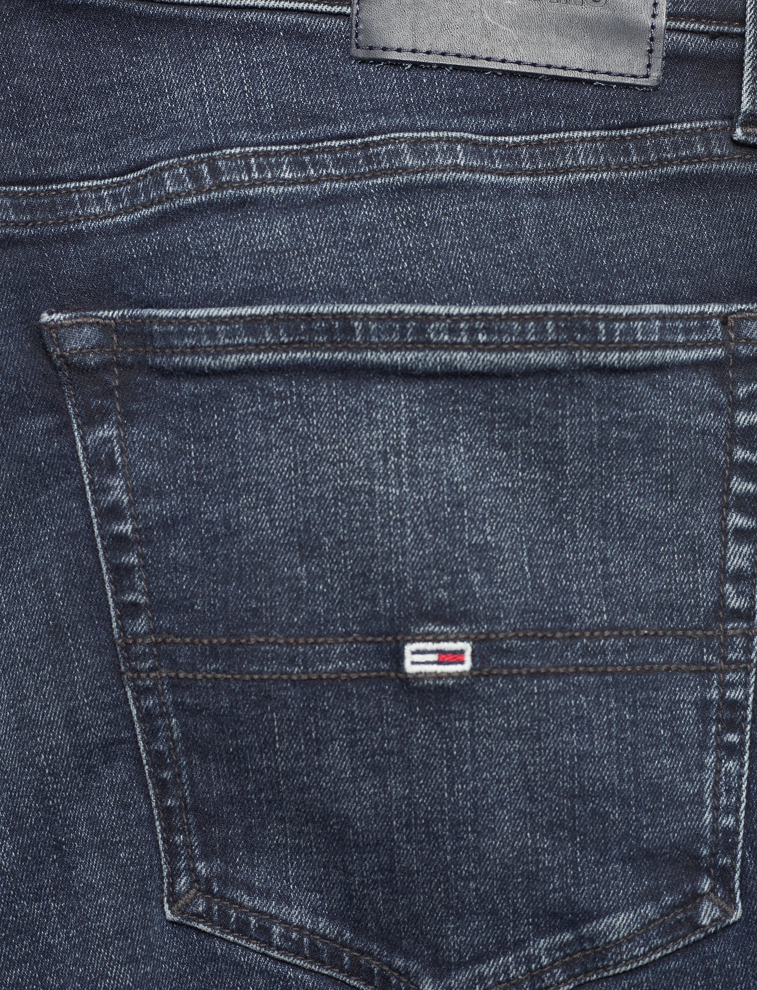 Tommy Jeans - AUSTIN SLIM MDBST - midnight dark blue str - 4