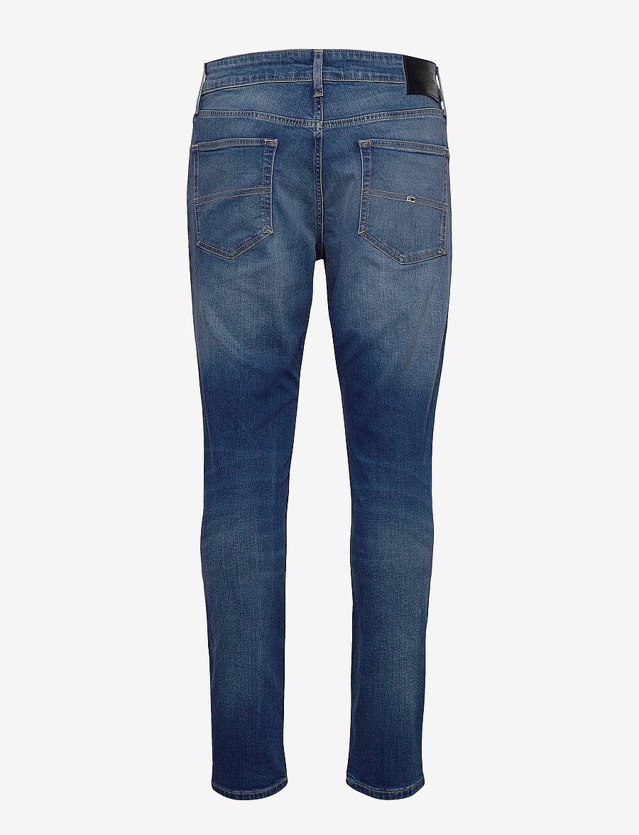 Tommy Jeans - AUSTIN SLIM TAPERED WMBS - wilson mid blue stretch - 2
