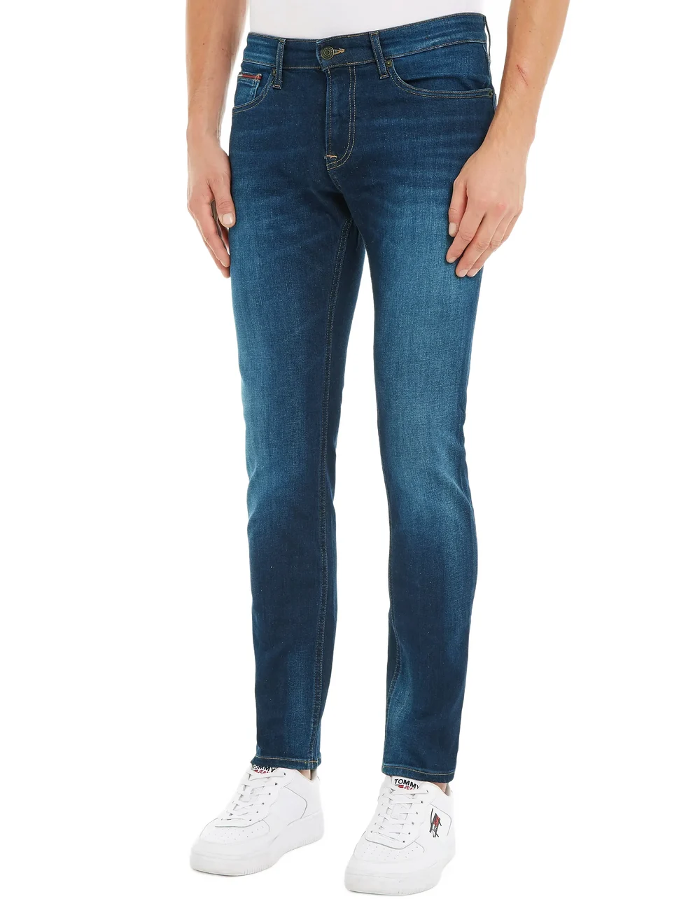 Tommy Jeans - SCANTON SLIM ASDBS - slim jeans - aspen dark blue stretch - 0
