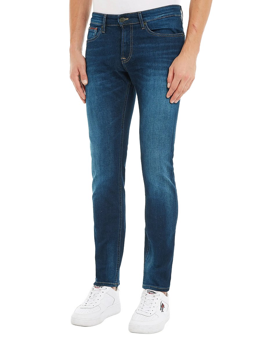 Tommy Jeans - SCANTON SLIM ASDBS - slim jeans - aspen dark blue stretch - 0