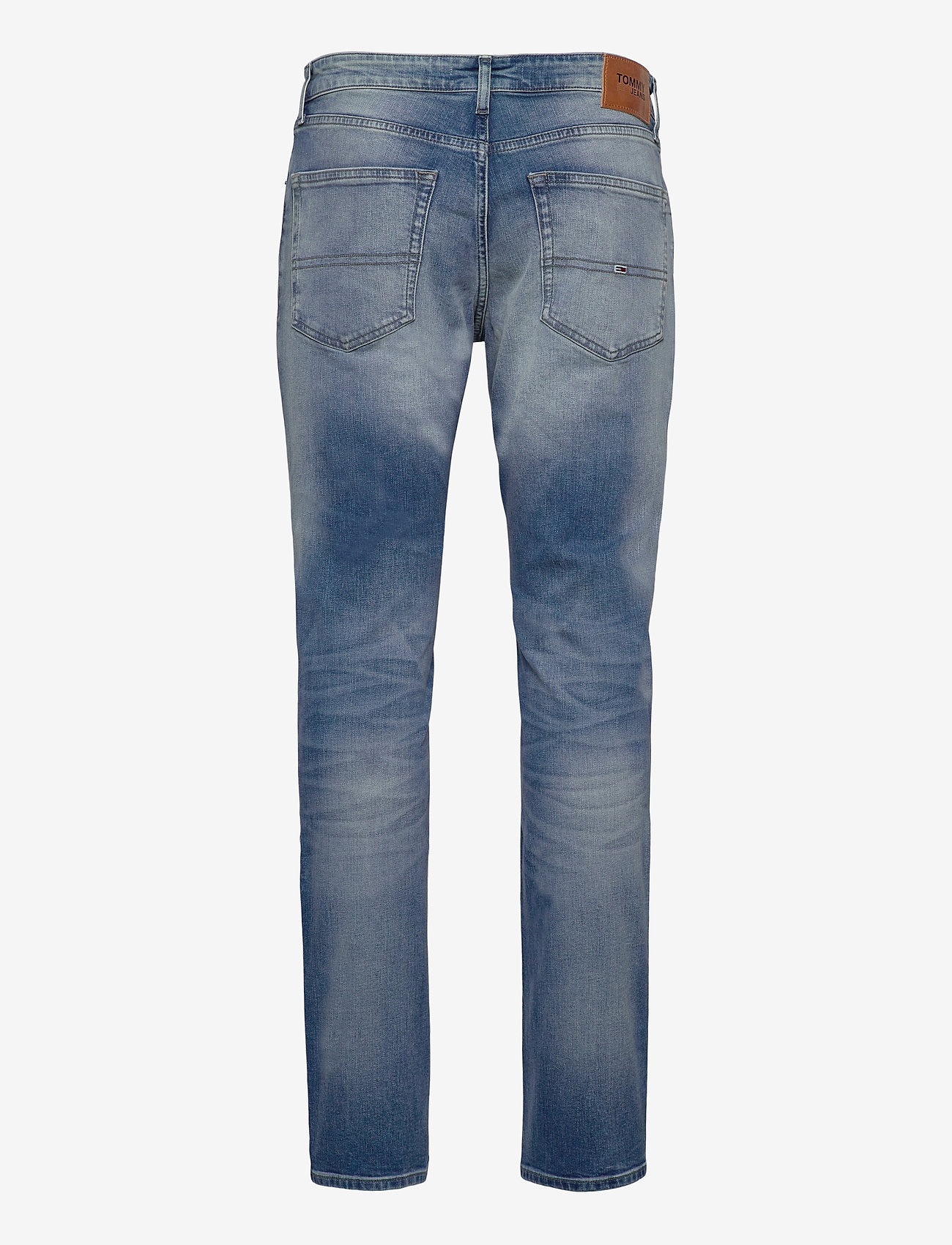 Tommy Jeans - SCANTON SLIM WLBS - džinsa bikses ar tievām starām - wilson light blue stretch - 1