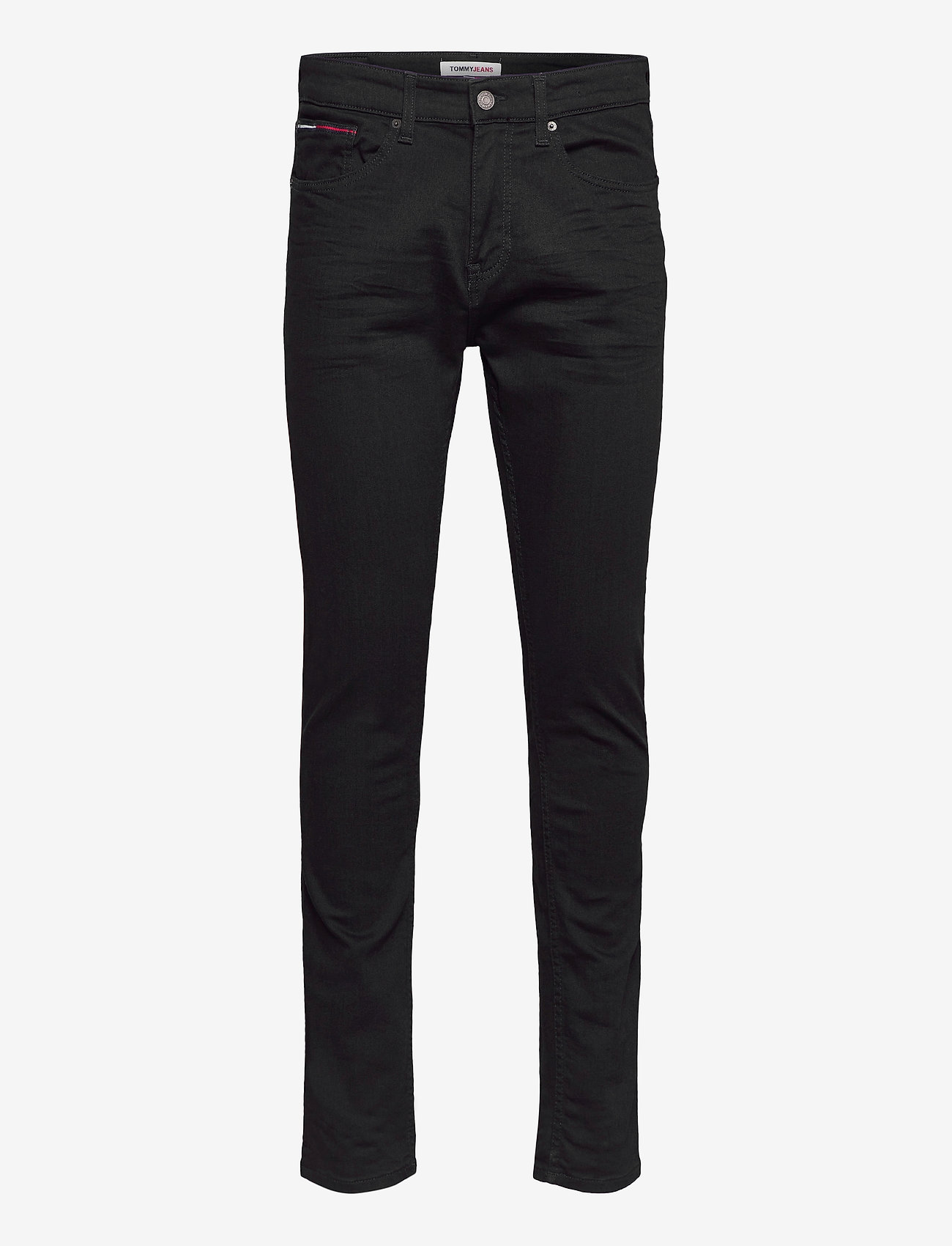 Tommy Jeans - AUSTIN SLIM TAPERED NBKS - slim fit -farkut - new black stretch - 0