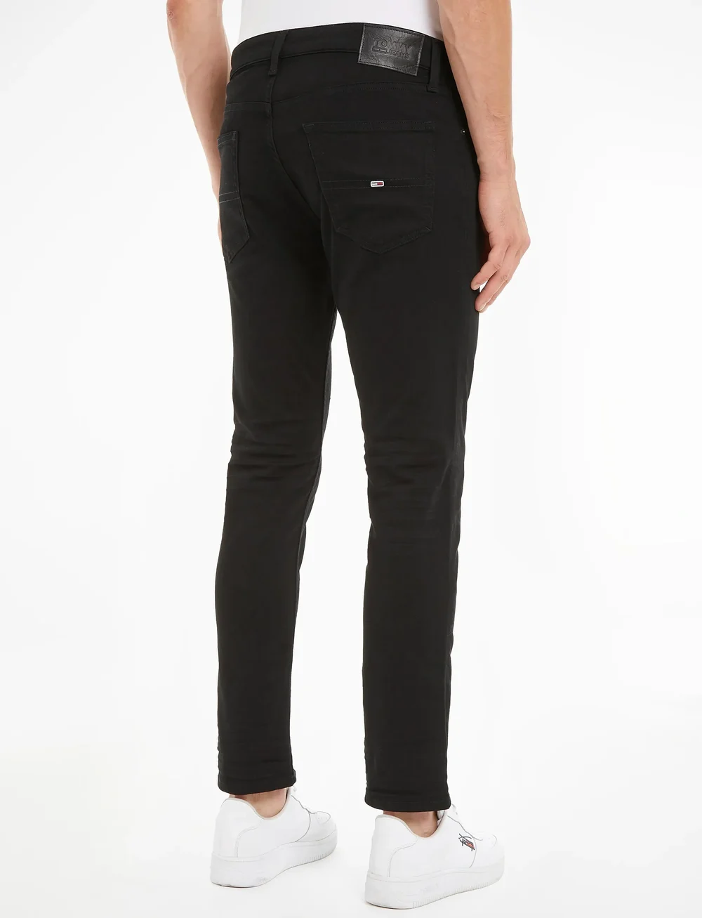 Tommy Jeans - AUSTIN SLIM TAPERED NBKS - slim jeans - new black stretch - 3