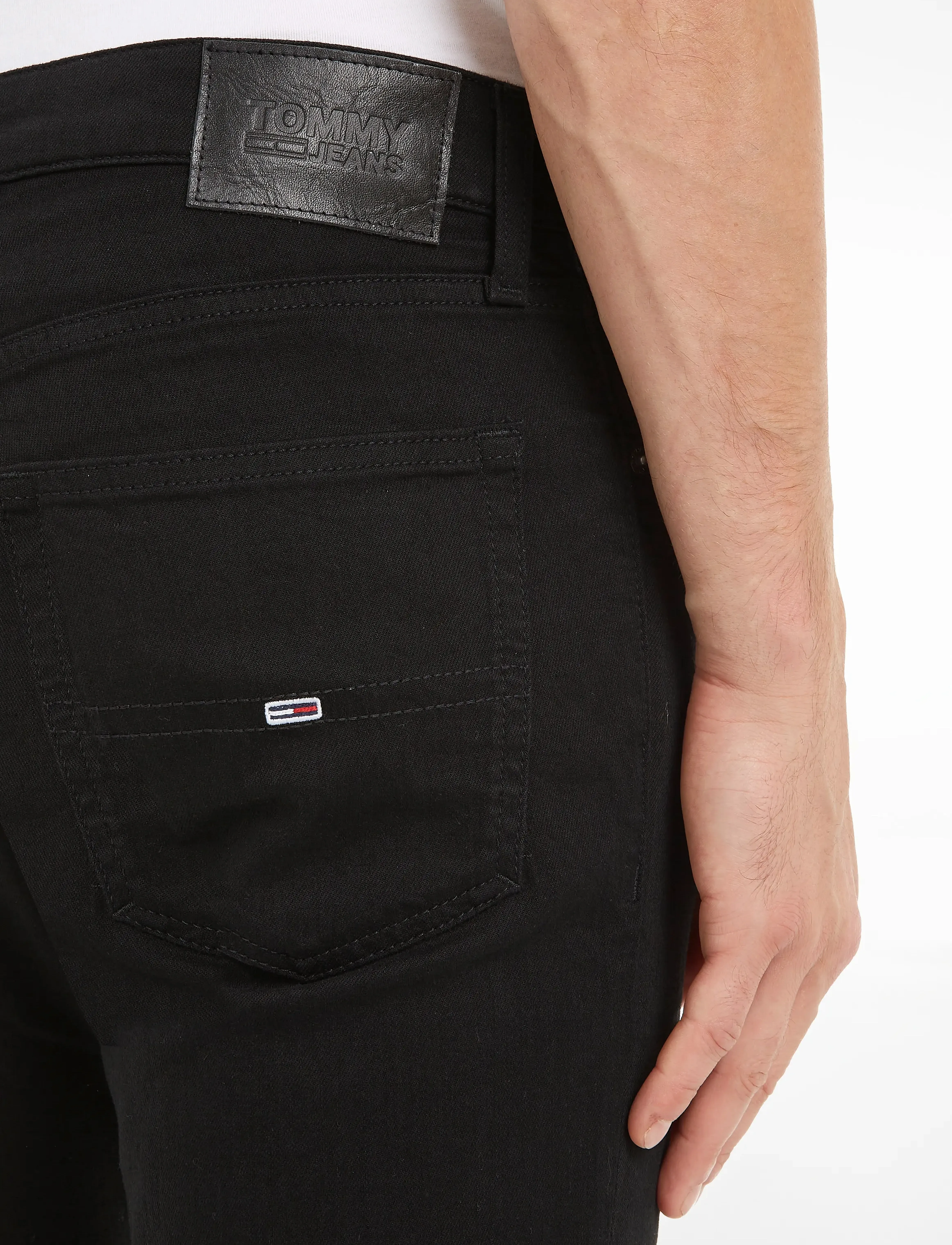 Tommy Jeans - AUSTIN SLIM TAPERED NBKS - new black stretch - 5