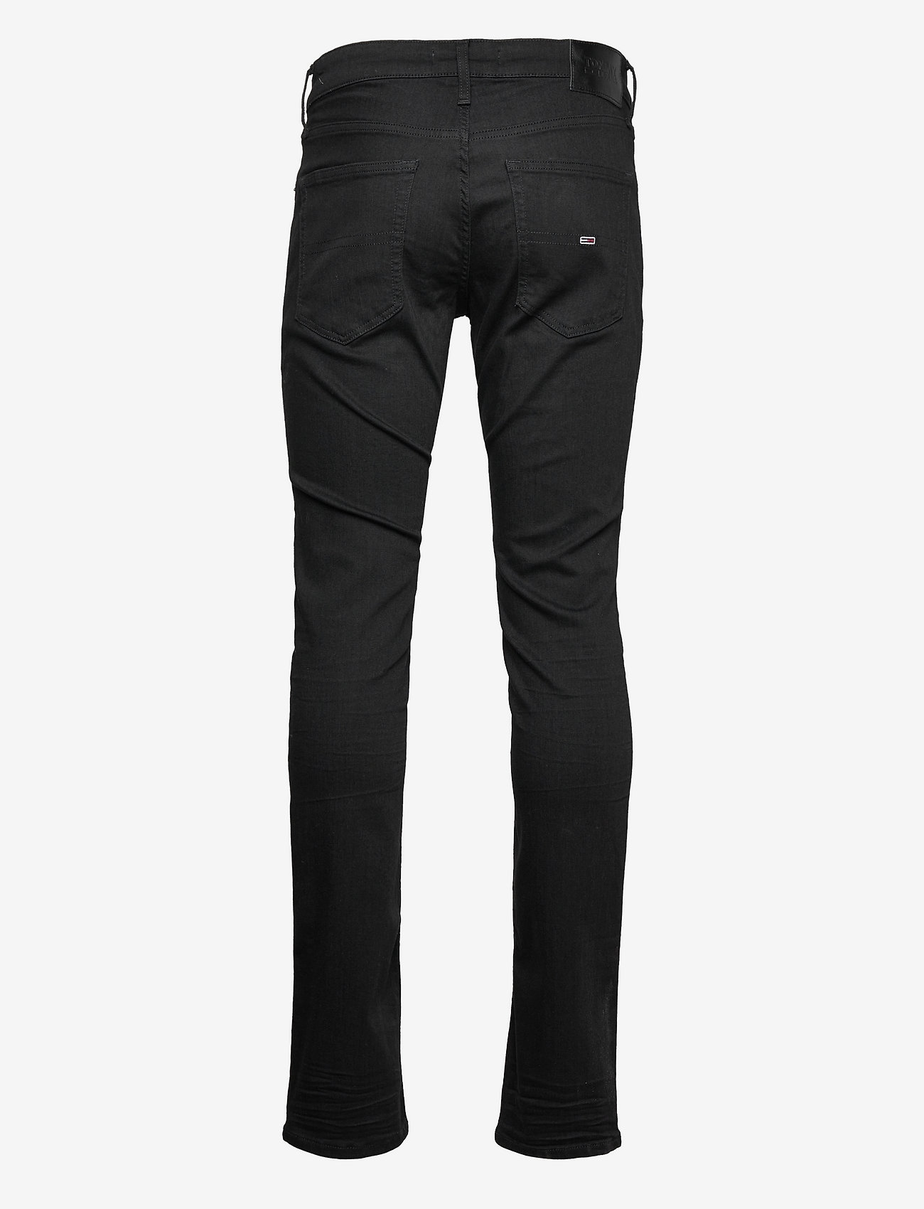 Tommy Jeans - SCANTON SLIM NBKS - aptempti džinsai - new black stretch - 1